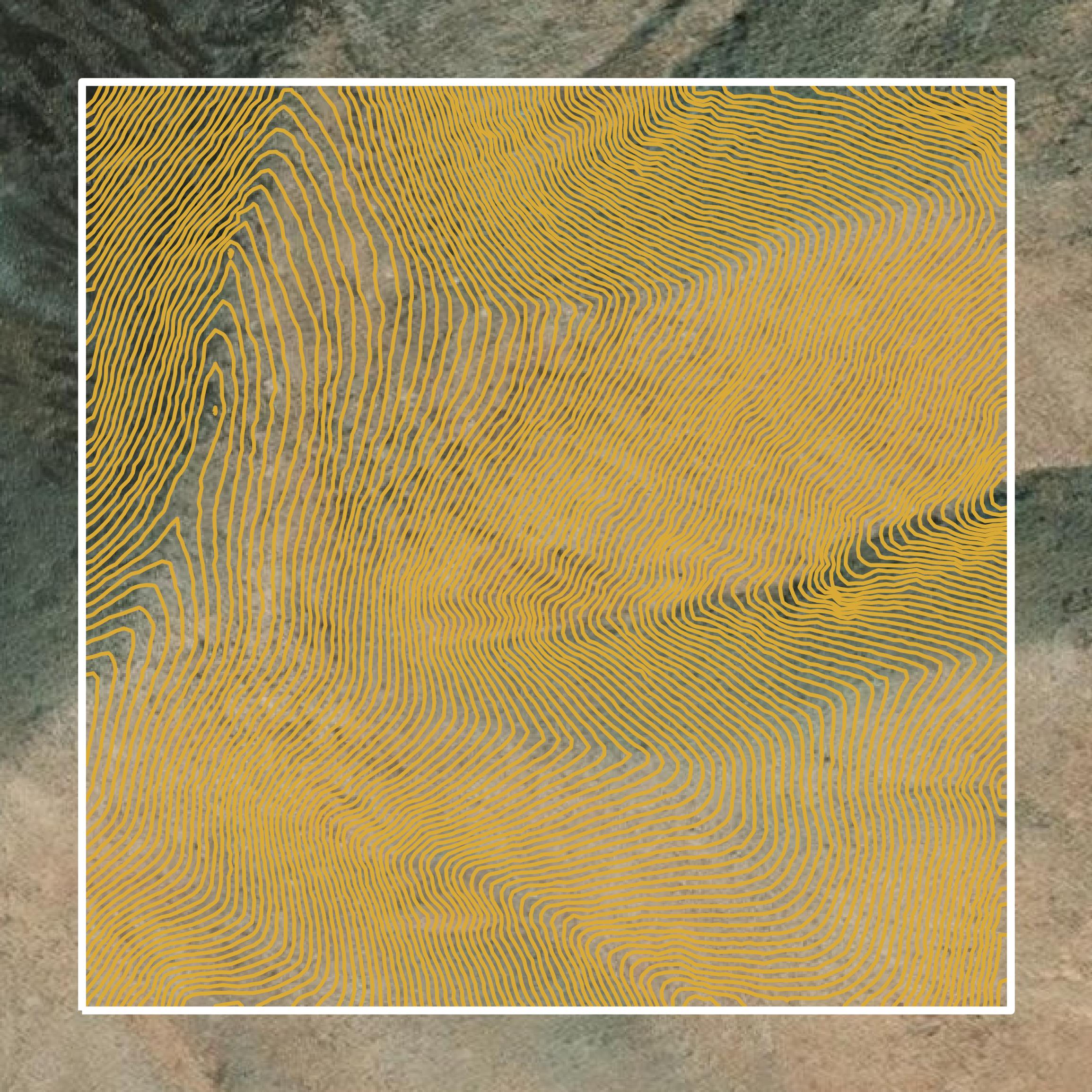 This image shows a contour map in Lyon County created using GIS data in Equator.