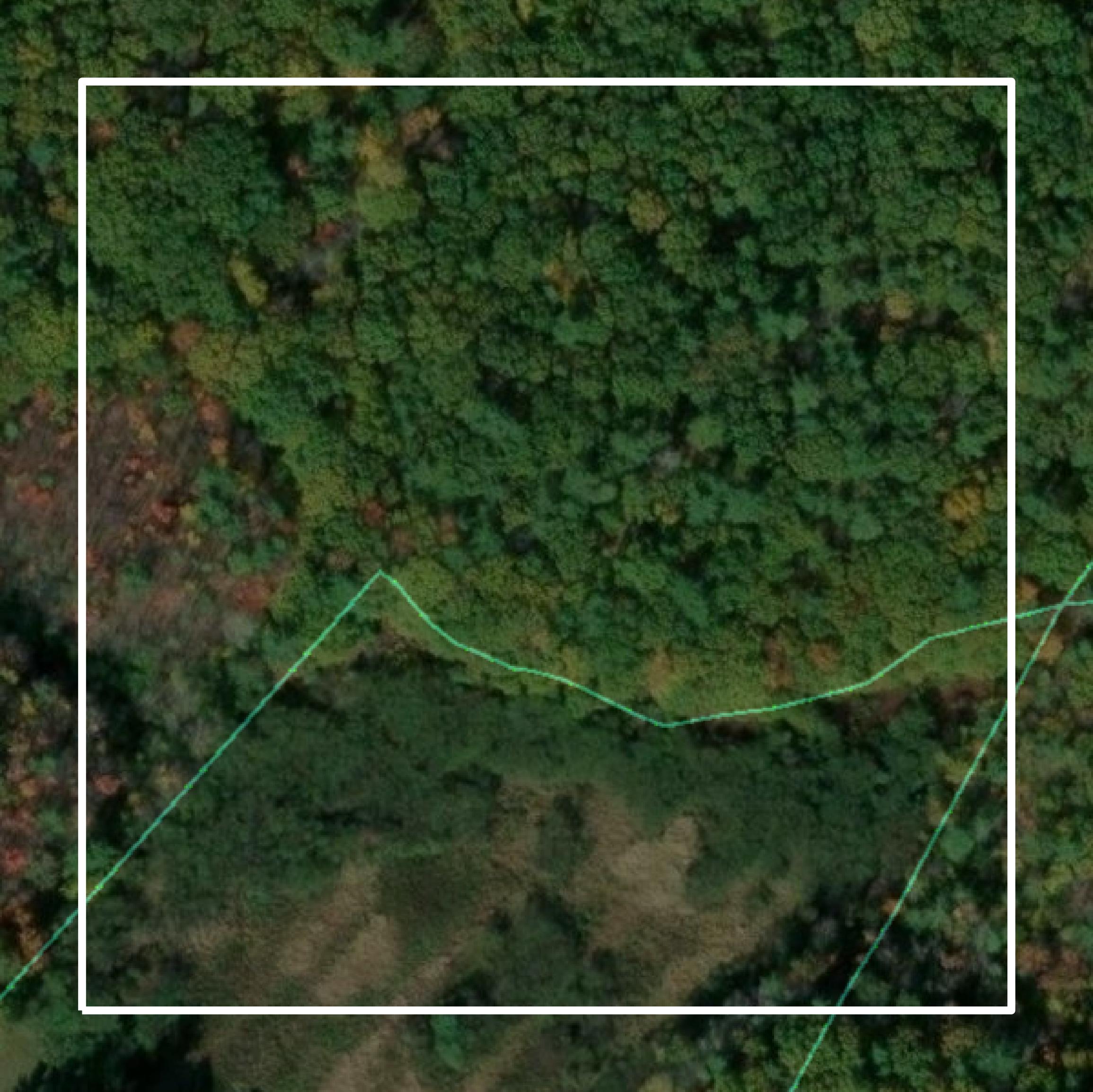 This image shows parcel and building data in Rockingham County created using GIS data in Equator.