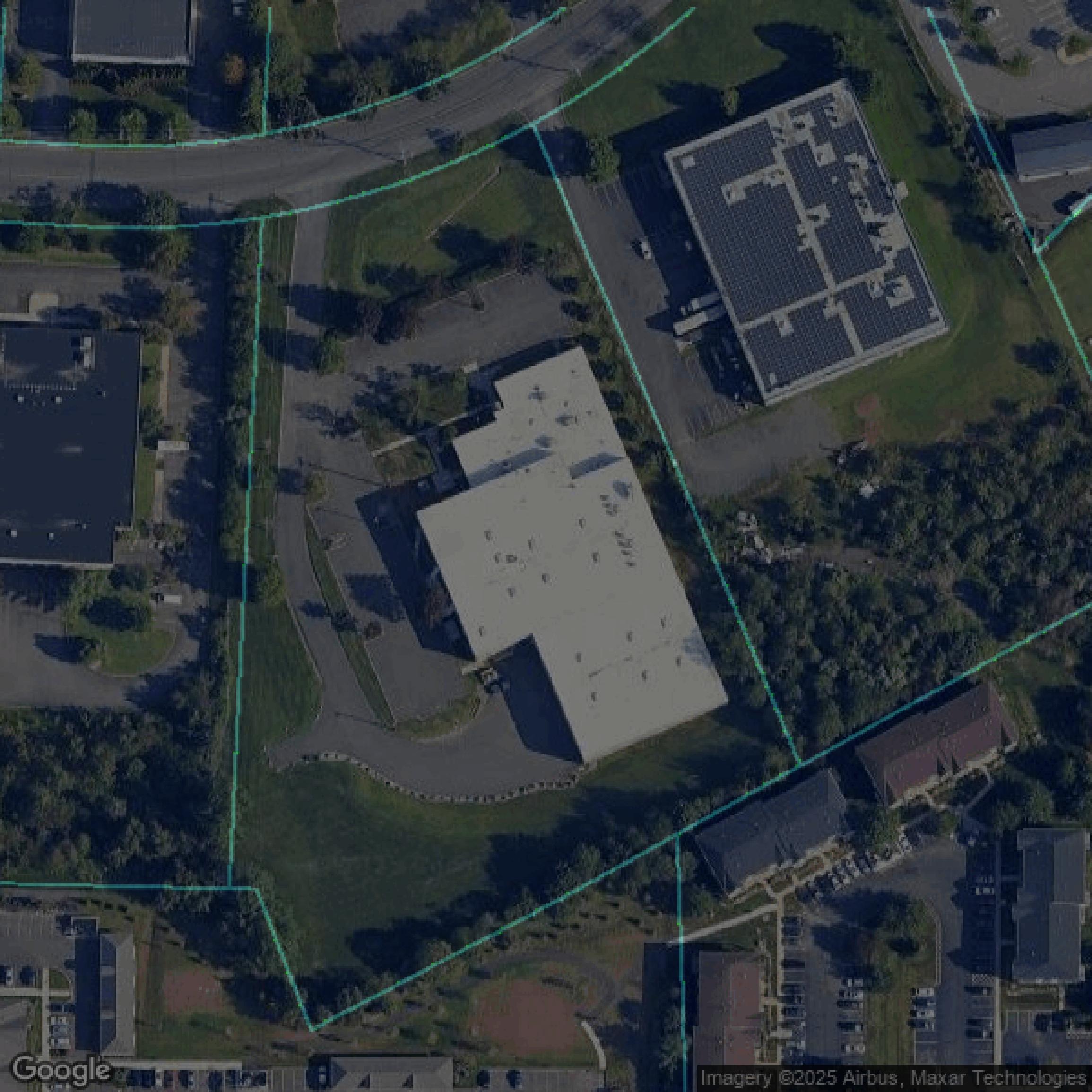 This image shows parcel data in Middlesex County created using GIS data in Equator.