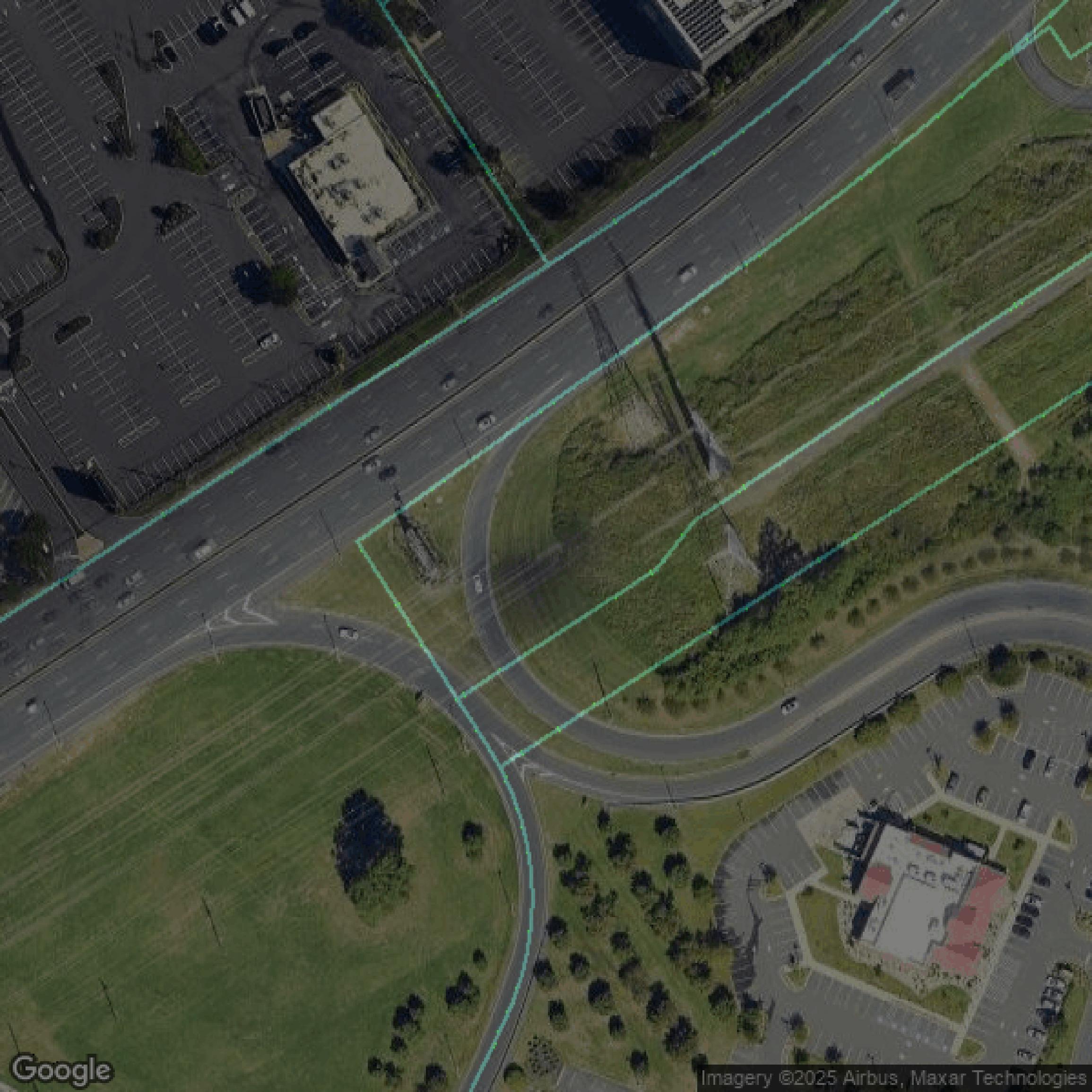 This image shows parcel data in Middlesex County created using GIS data in Equator.