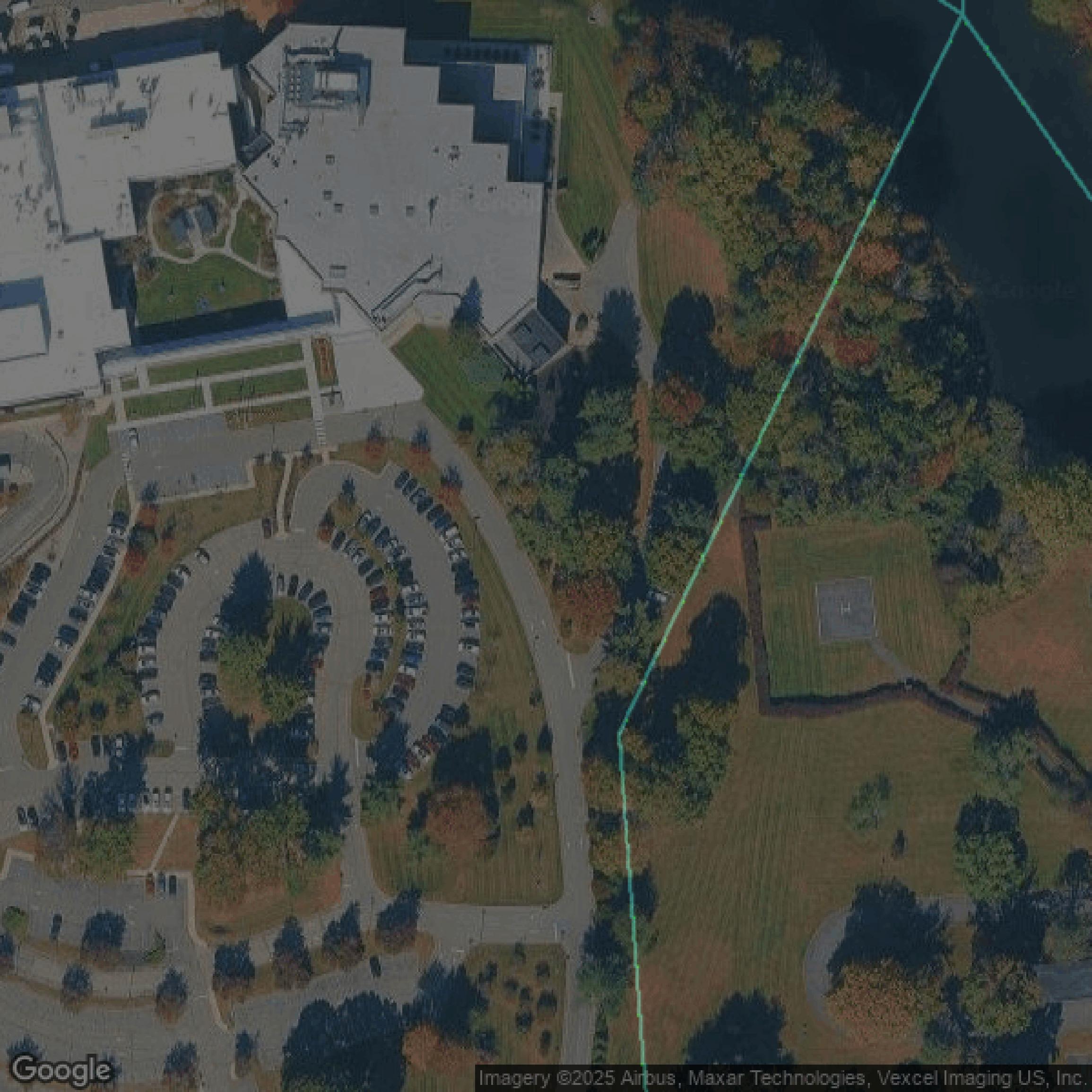 This image shows parcel data in Morris County created using GIS data in Equator.