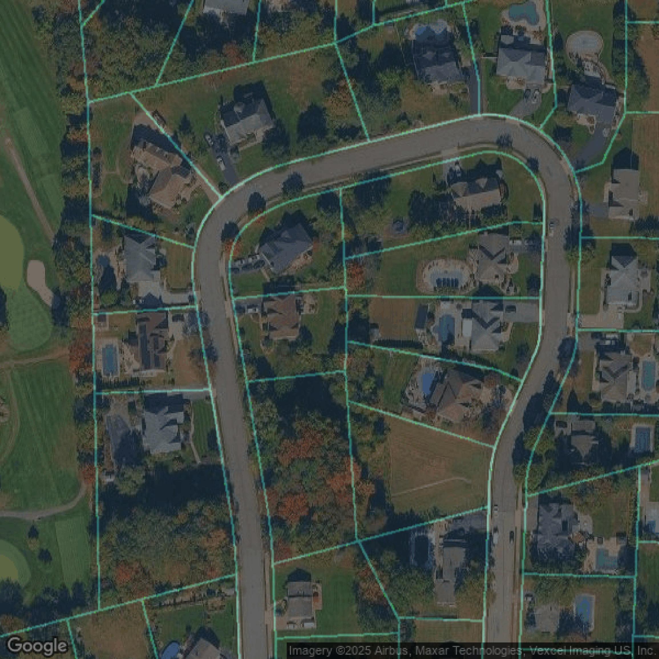 This image shows parcel data in Passaic County created using GIS data in Equator.