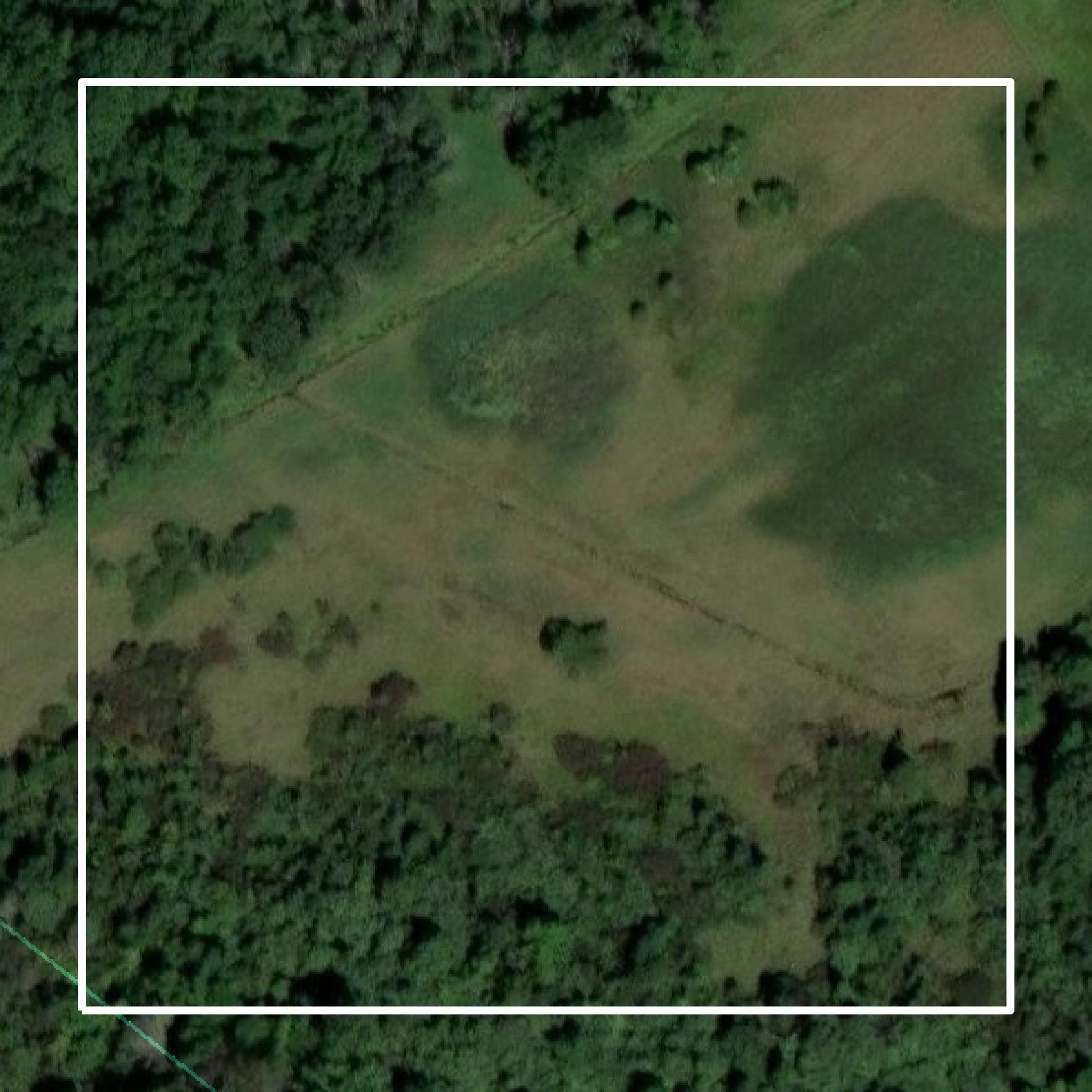 This image shows parcel and building data in Warren County created using GIS data in Equator.