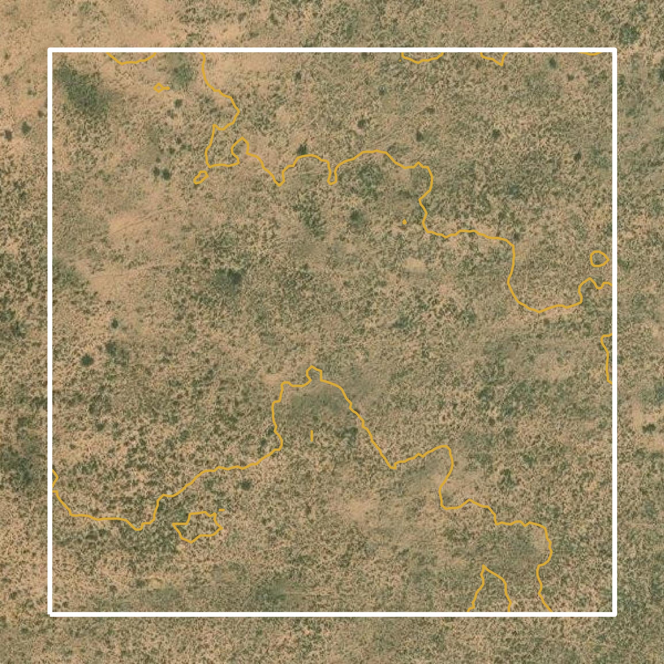 This image shows a contour map in Chaves County created using GIS data in Equator.