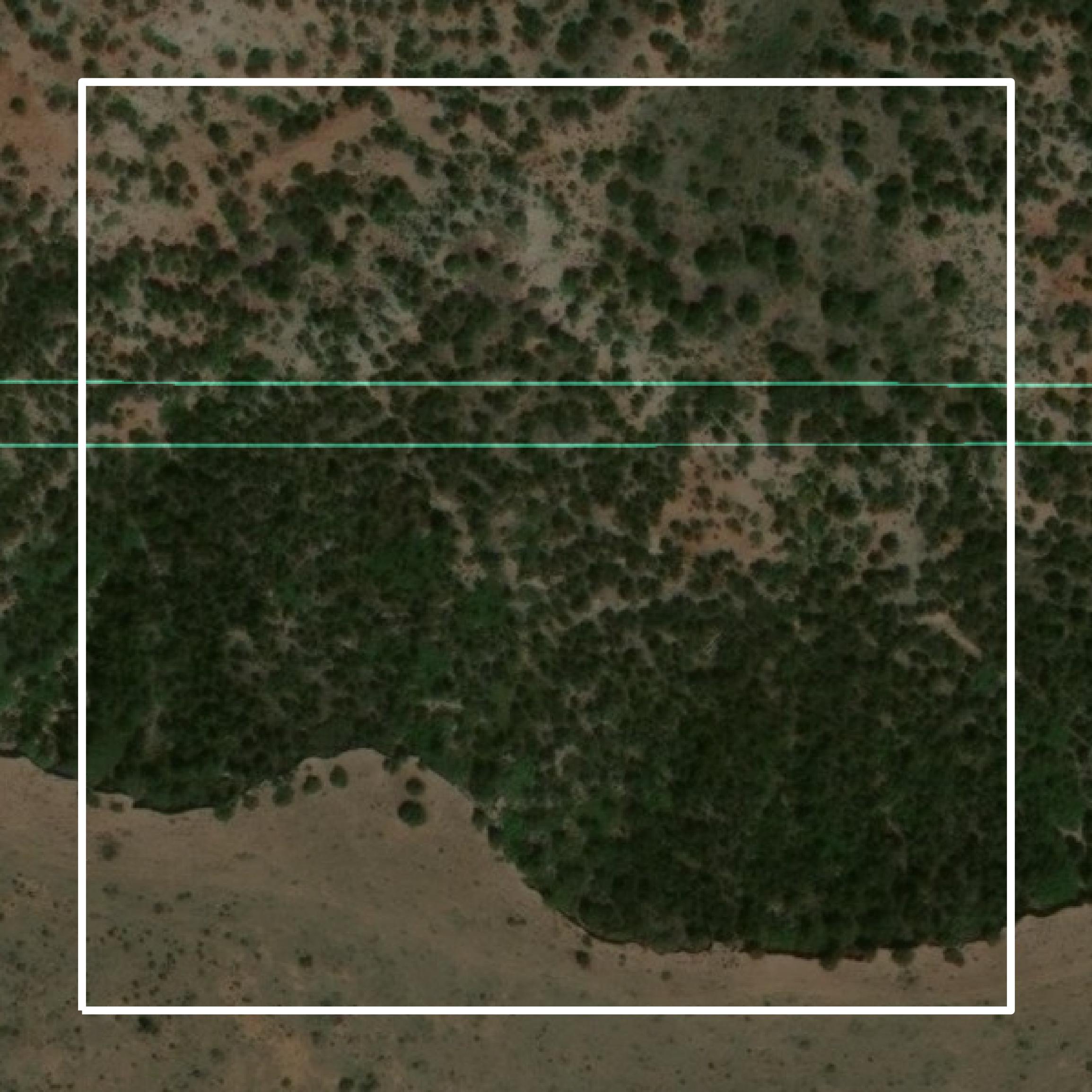 This image shows parcel and building data in Curry County created using GIS data in Equator.