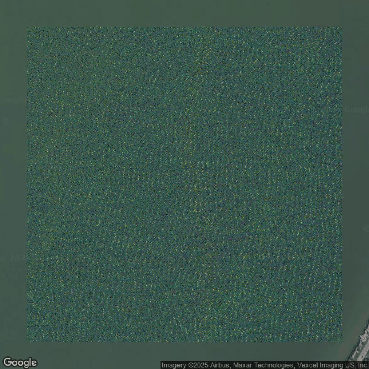 This image shows a LiDAR point cloud in New York County created using GIS data in Equator.