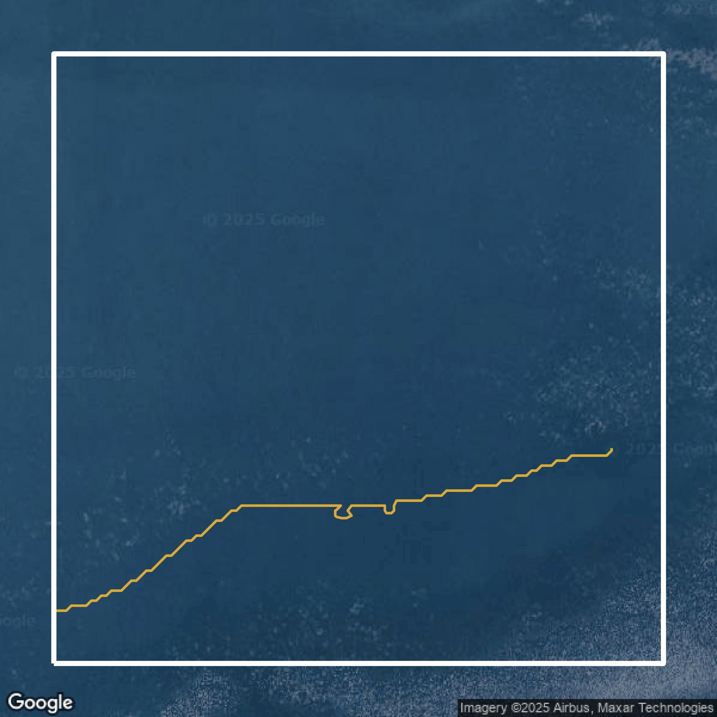This image shows a contour map in Queens County created using GIS data in Equator.