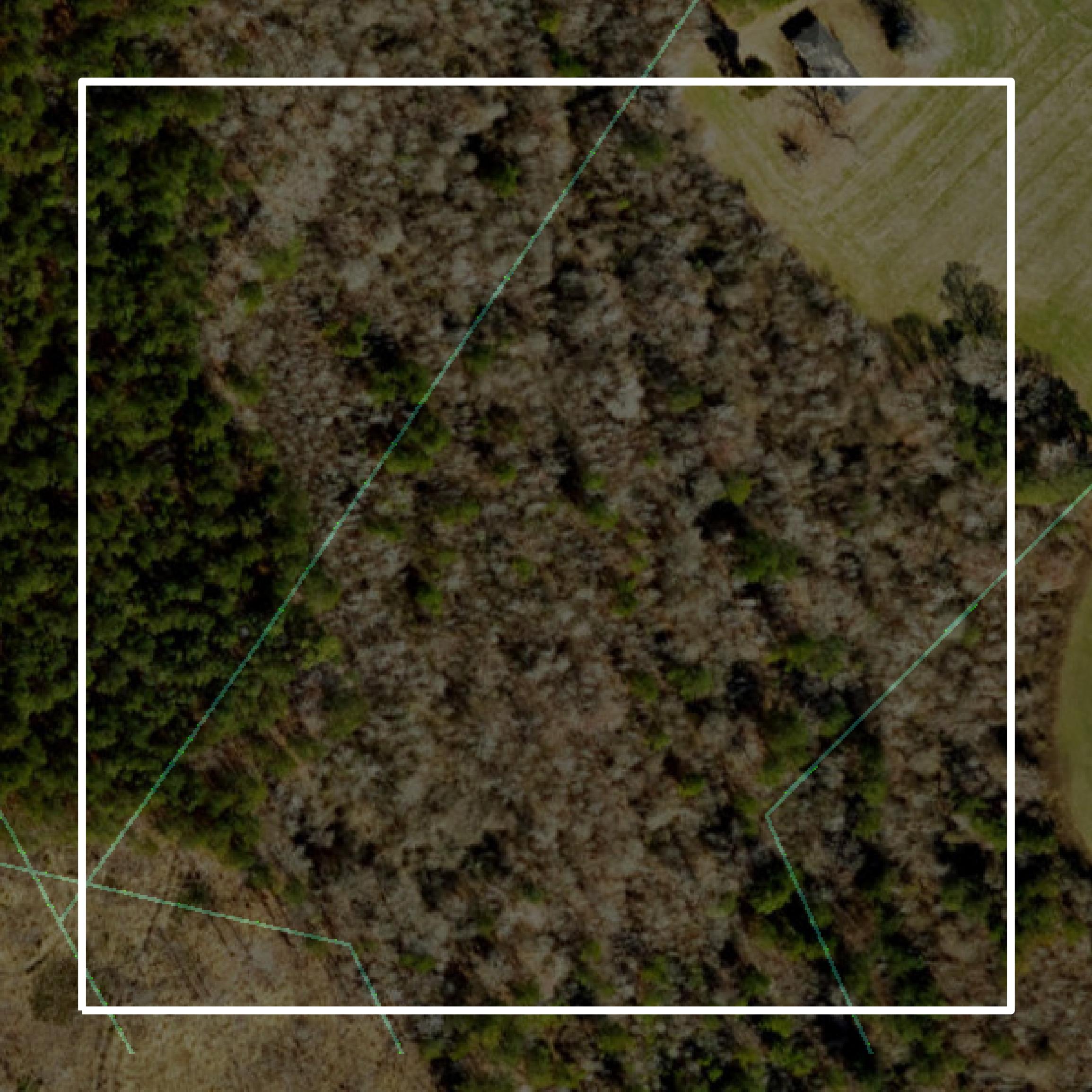 This image shows a contour map in Brunswick County created using GIS data in Equator.