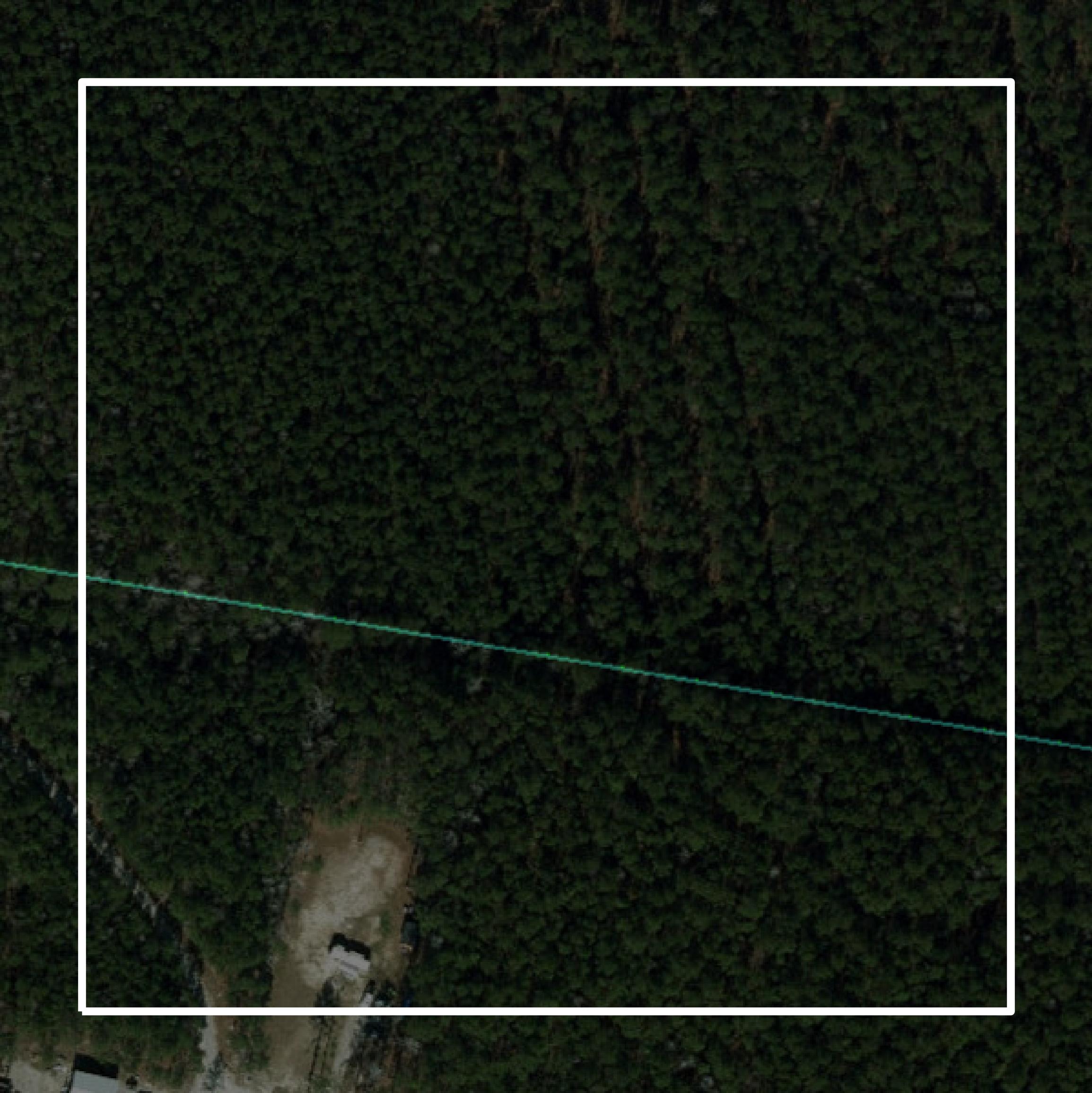 This image shows parcel and building data in Brunswick County created using GIS data in Equator.