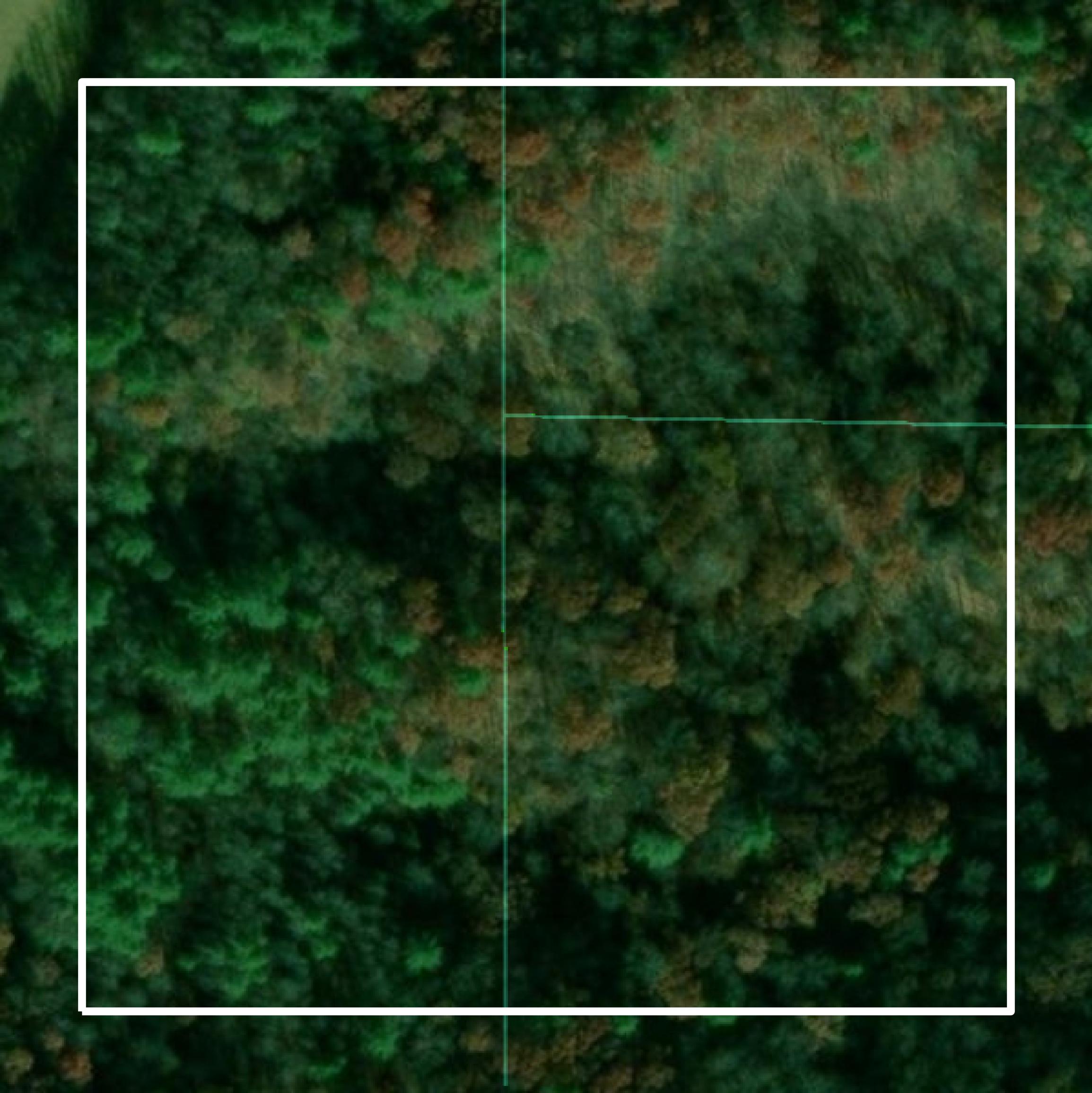 This image shows parcel and building data in Caldwell County created using GIS data in Equator.