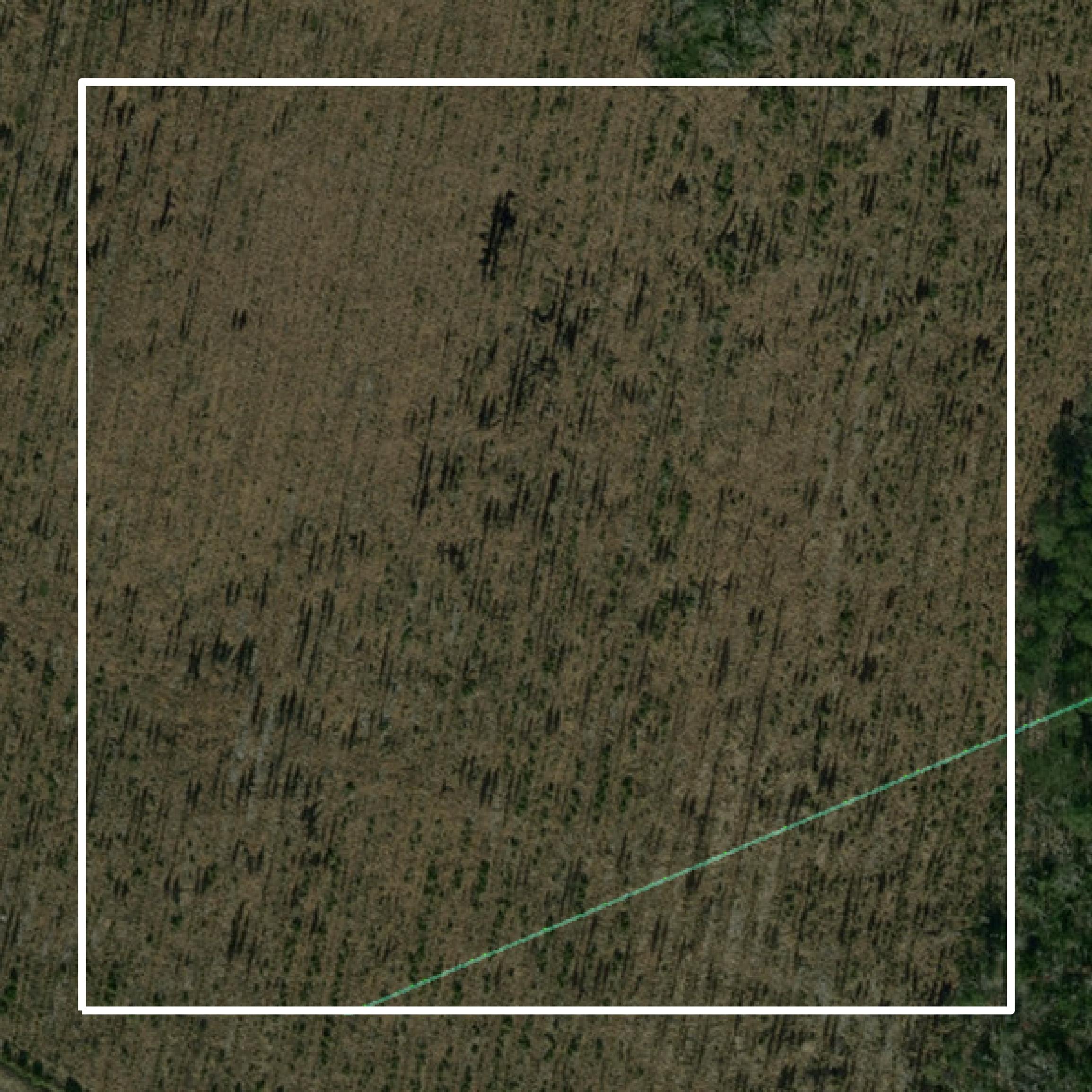 This image shows parcel and building data in Carteret County created using GIS data in Equator.