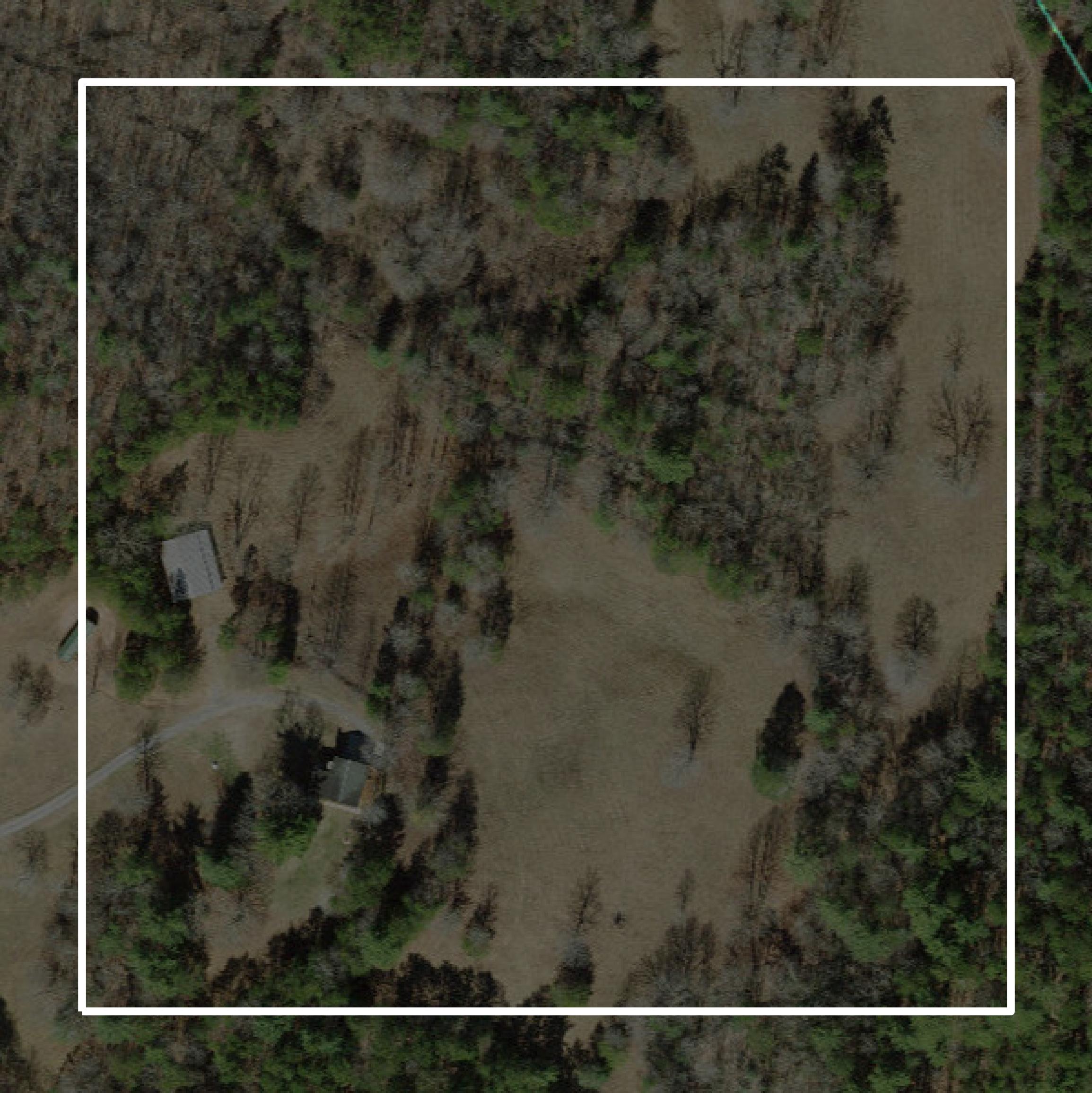 This image shows parcel and building data in Cherokee County created using GIS data in Equator.