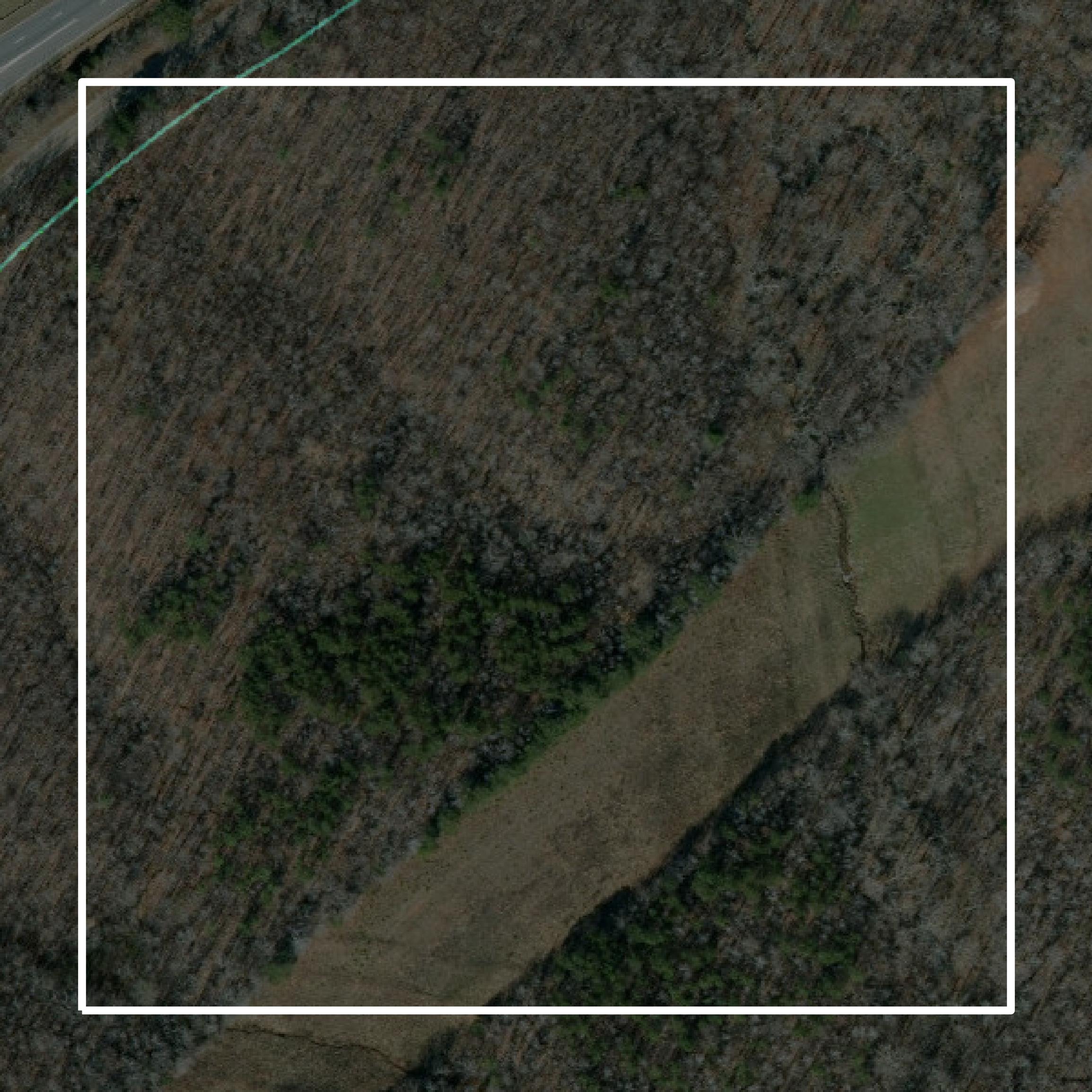 This image shows parcel and building data in Cleveland County created using GIS data in Equator.