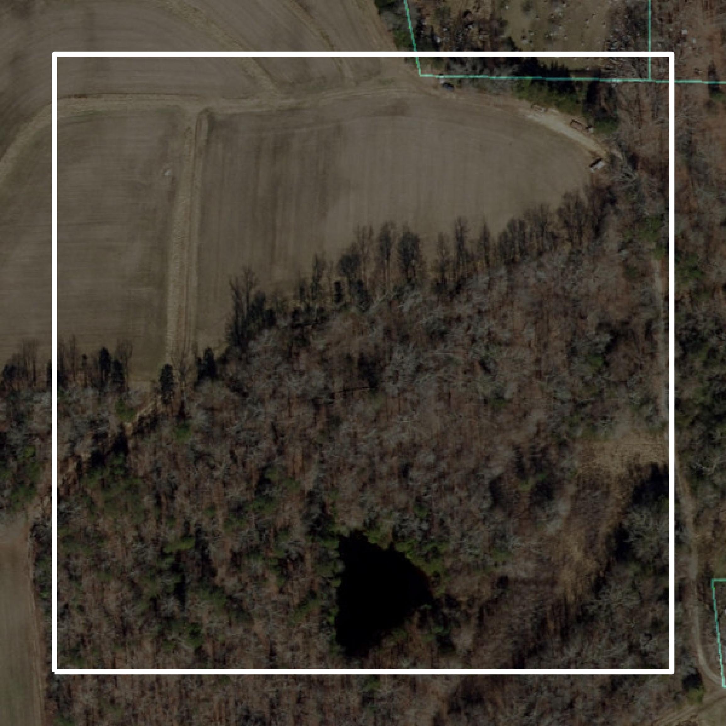 This image shows parcel and building data in Durham County created using GIS data in Equator.