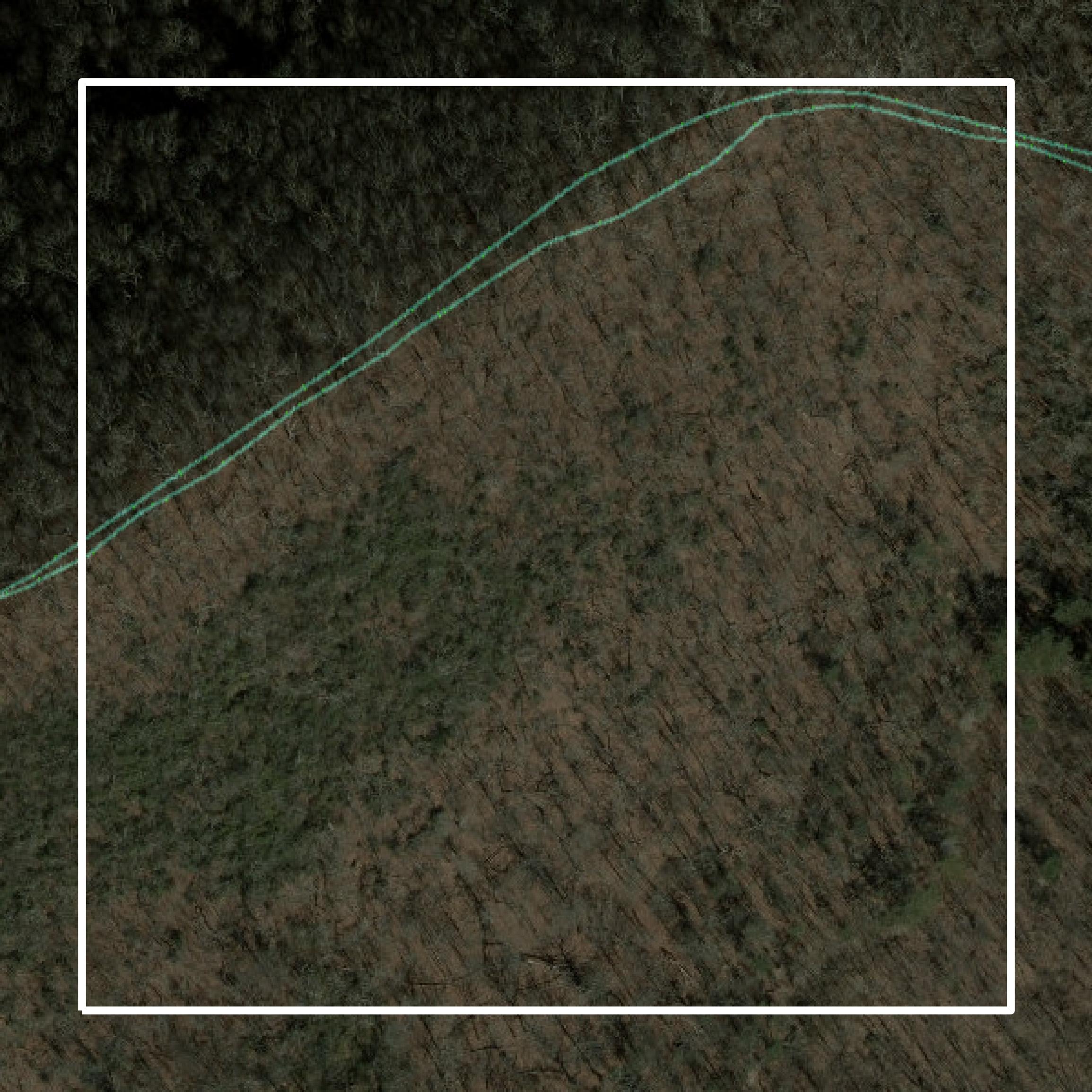 This image shows parcel and building data in Macon County created using GIS data in Equator.