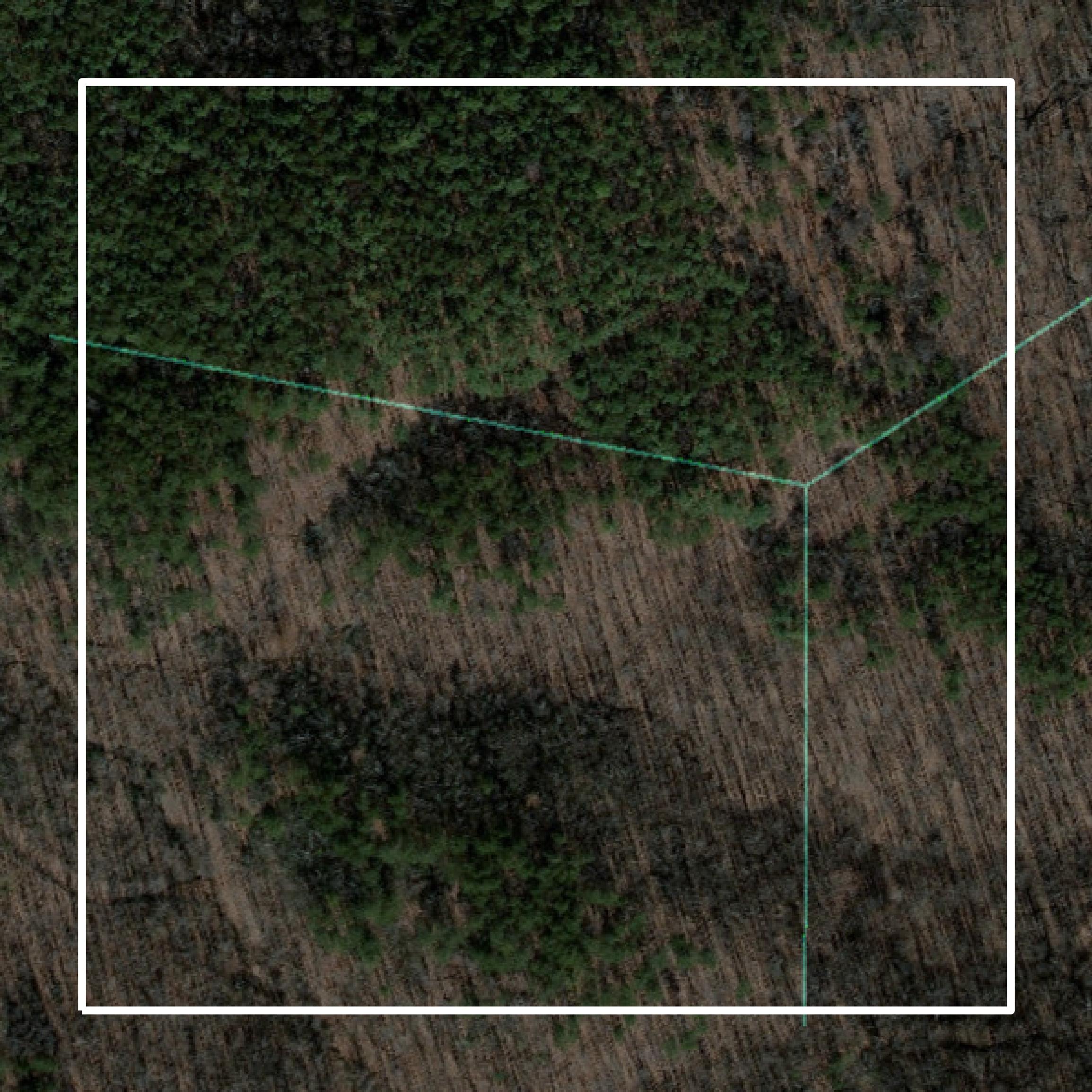 This image shows parcel and building data in Polk County created using GIS data in Equator.