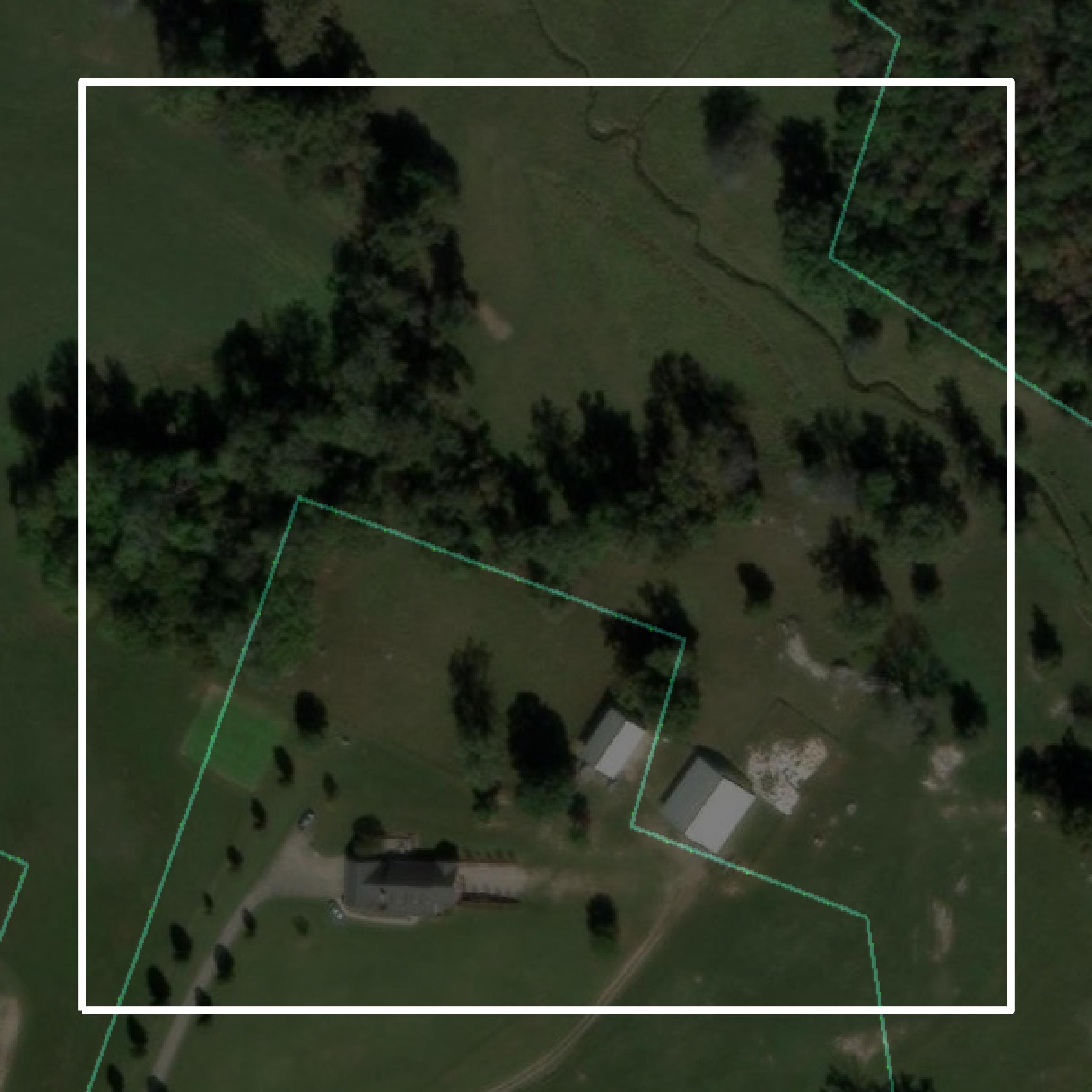 This image shows parcel and building data in Rowan County created using GIS data in Equator.