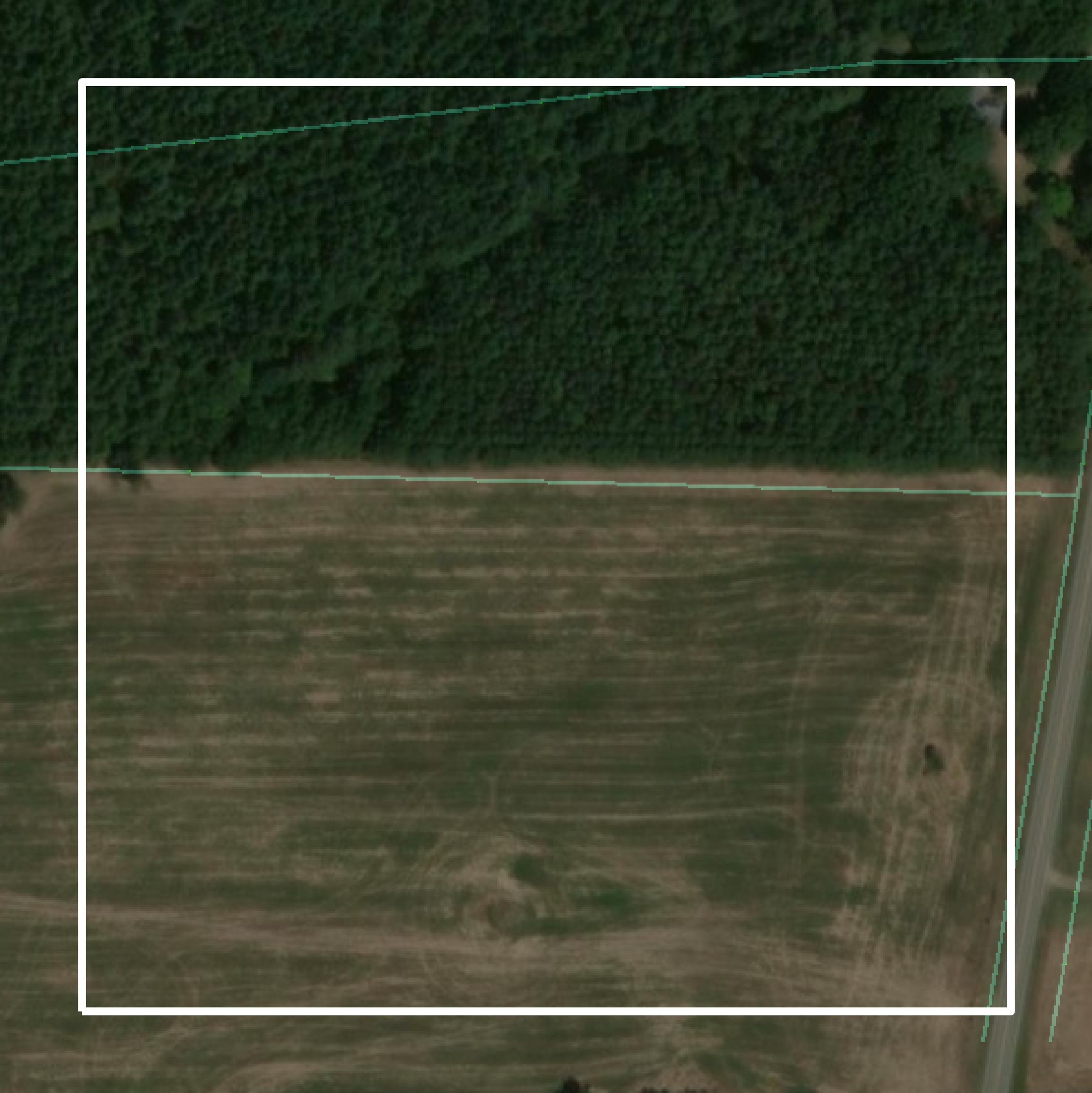 This image shows parcel and building data in Union County created using GIS data in Equator.