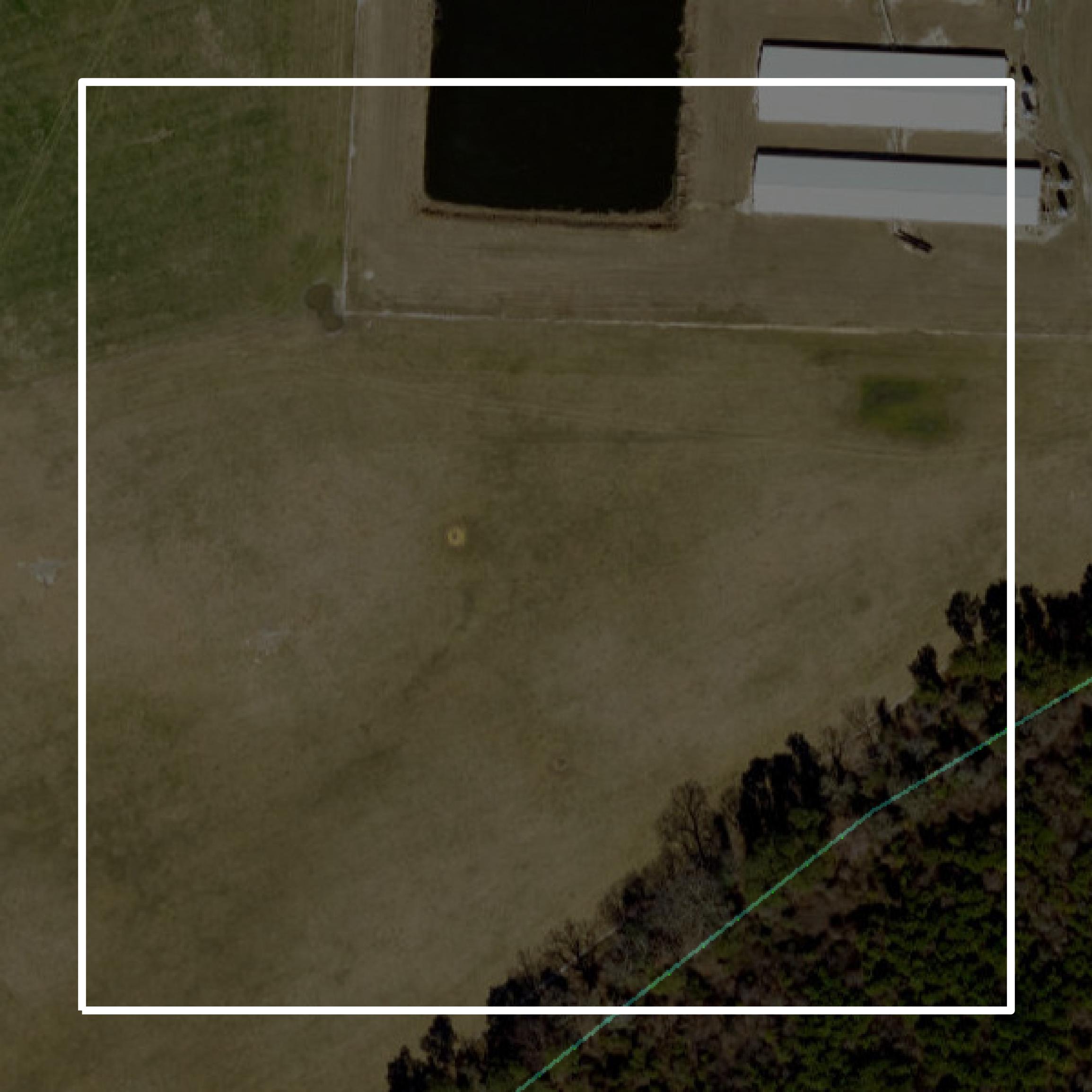 This image shows parcel and building data in Wayne County created using GIS data in Equator.