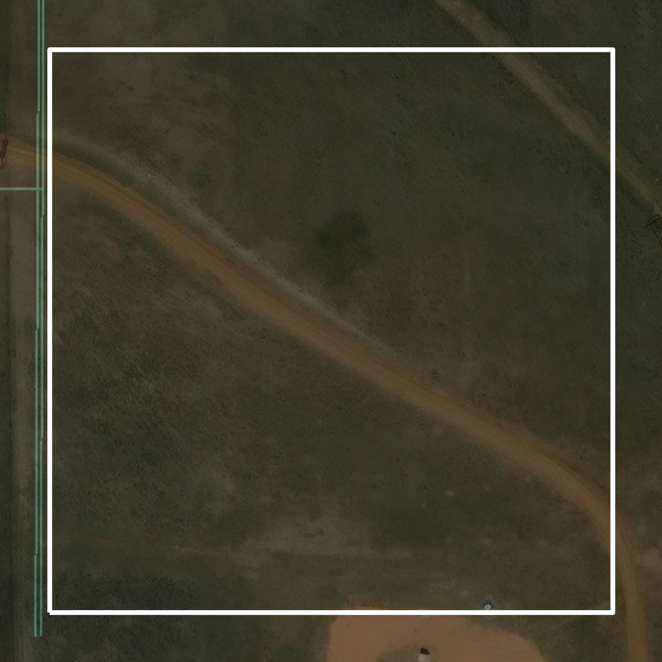 This image shows parcel and building data in Bowman County created using GIS data in Equator.
