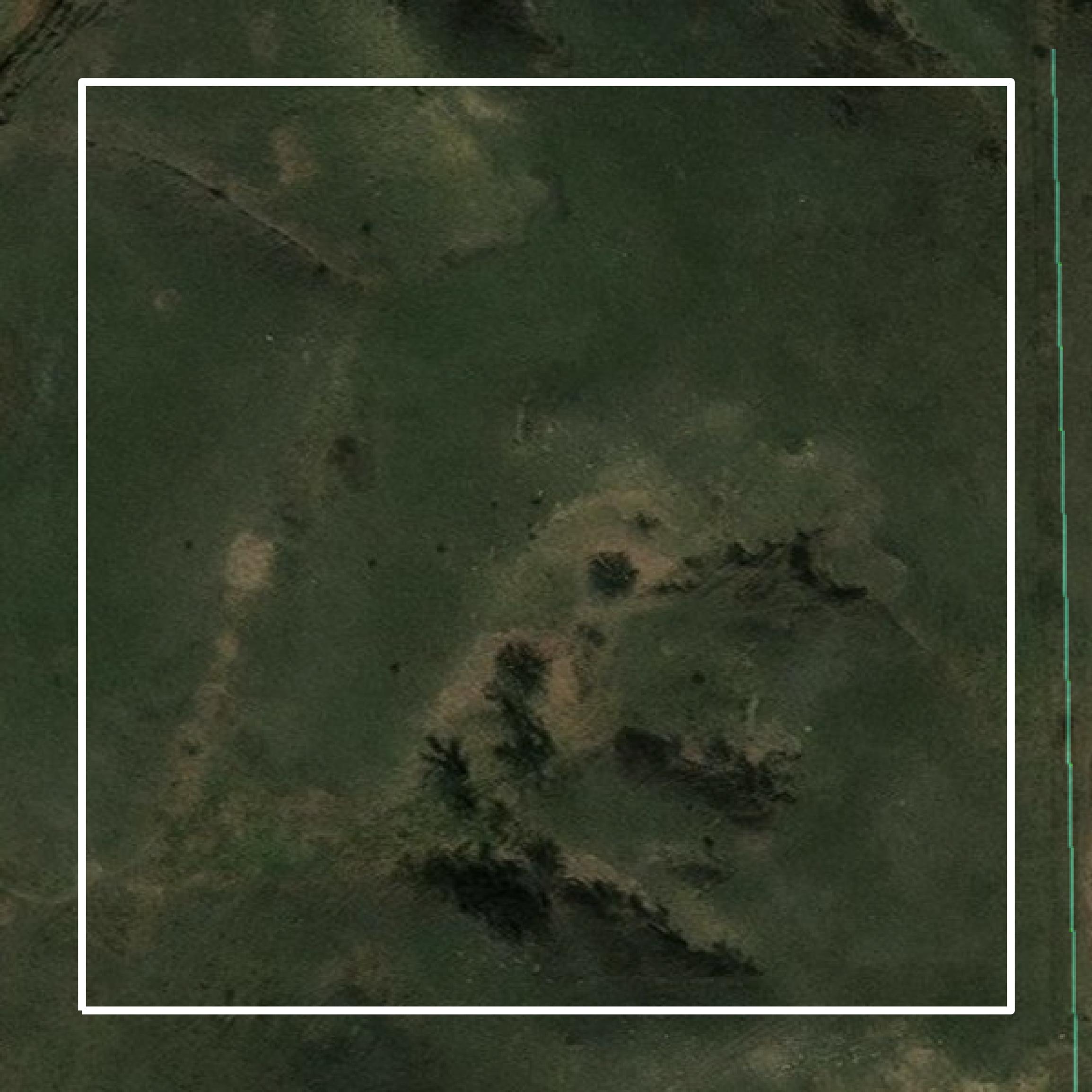 This image shows parcel and building data in Emmons County created using GIS data in Equator.