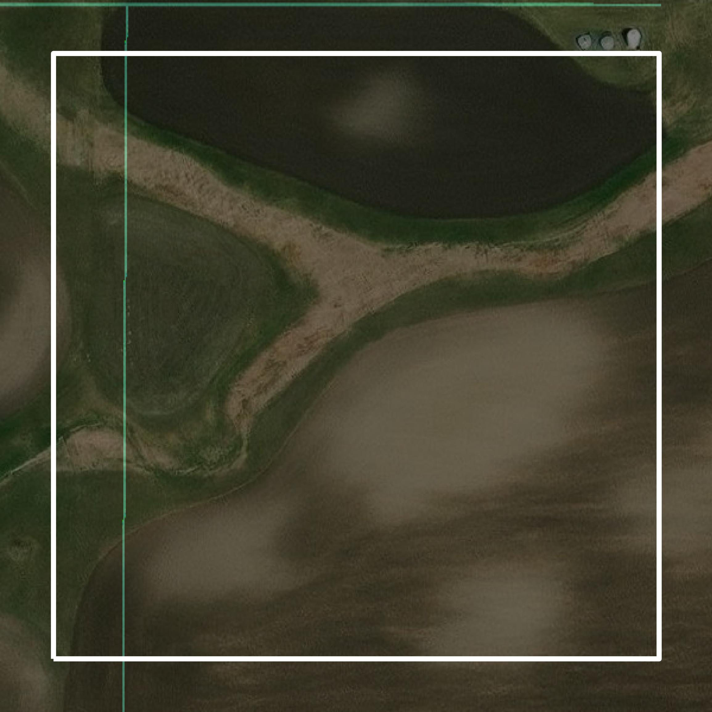 This image shows parcel and building data in Nelson County created using GIS data in Equator.