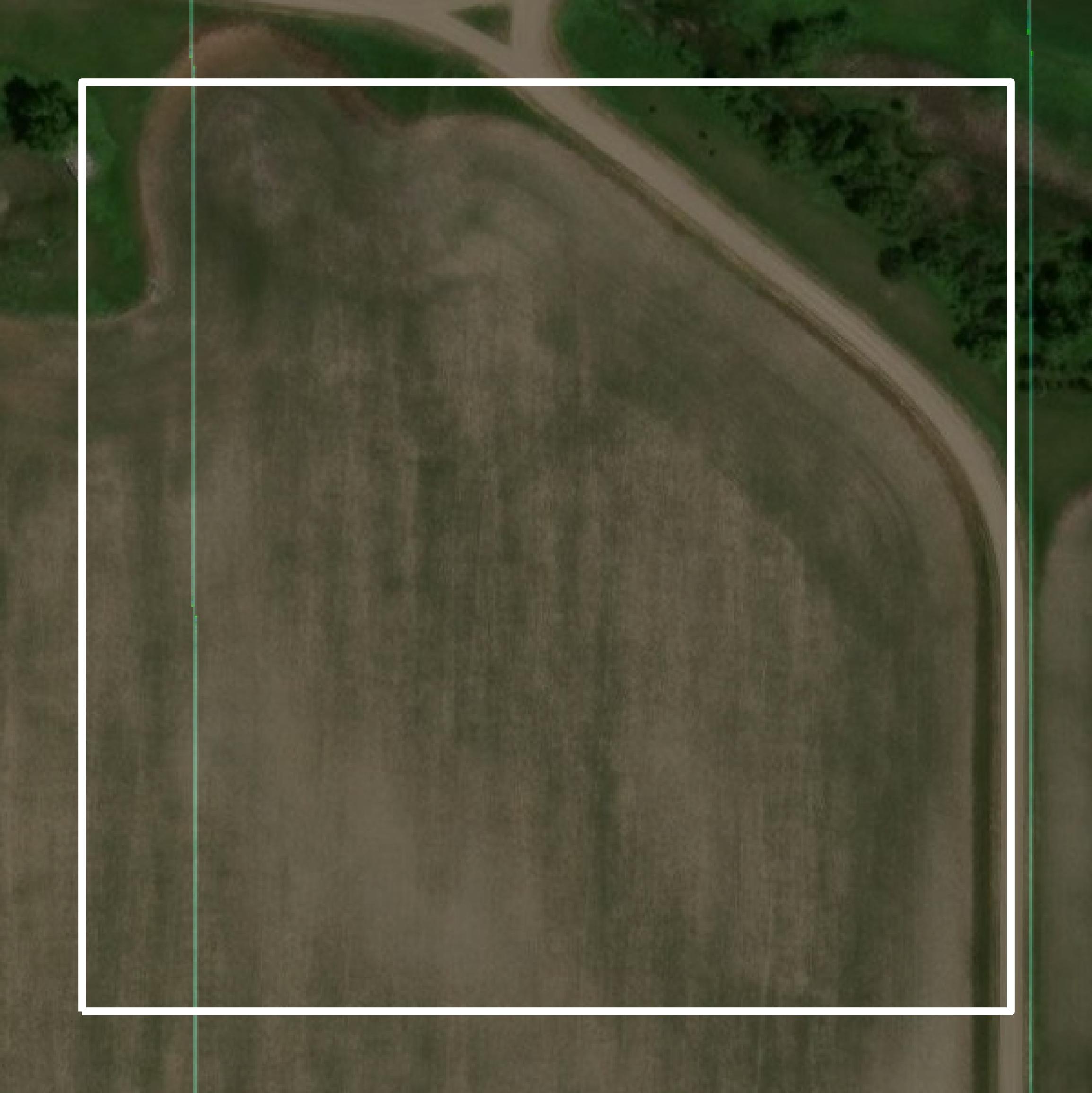 This image shows parcel and building data in Ransom County created using GIS data in Equator.