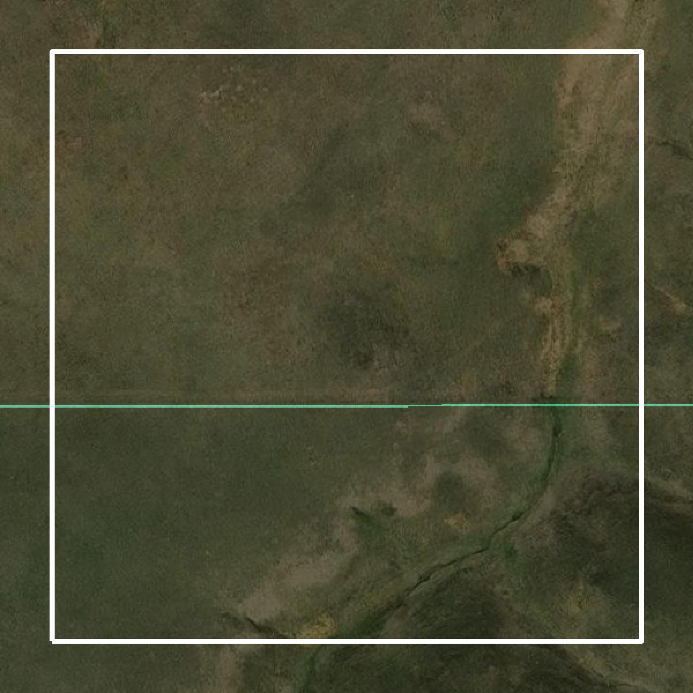This image shows a contour map in Richland County created using GIS data in Equator.