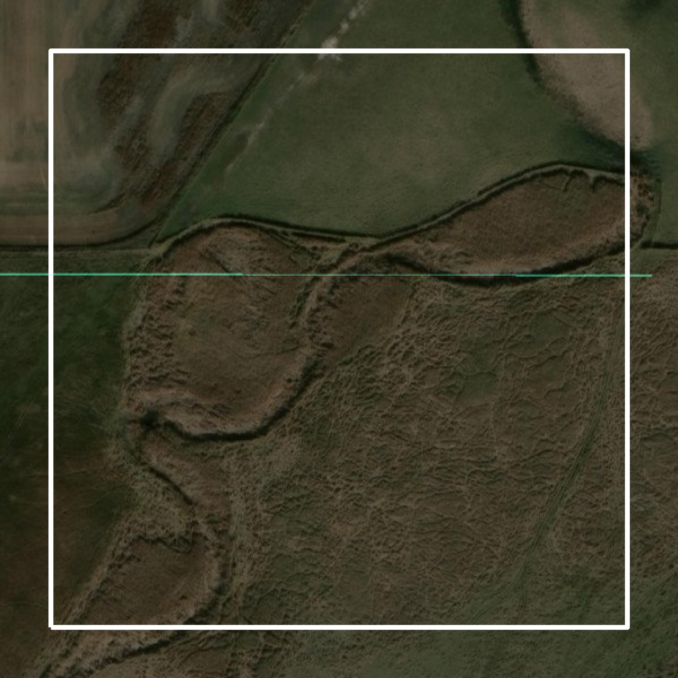 This image shows parcel and building data in Rolette County created using GIS data in Equator.