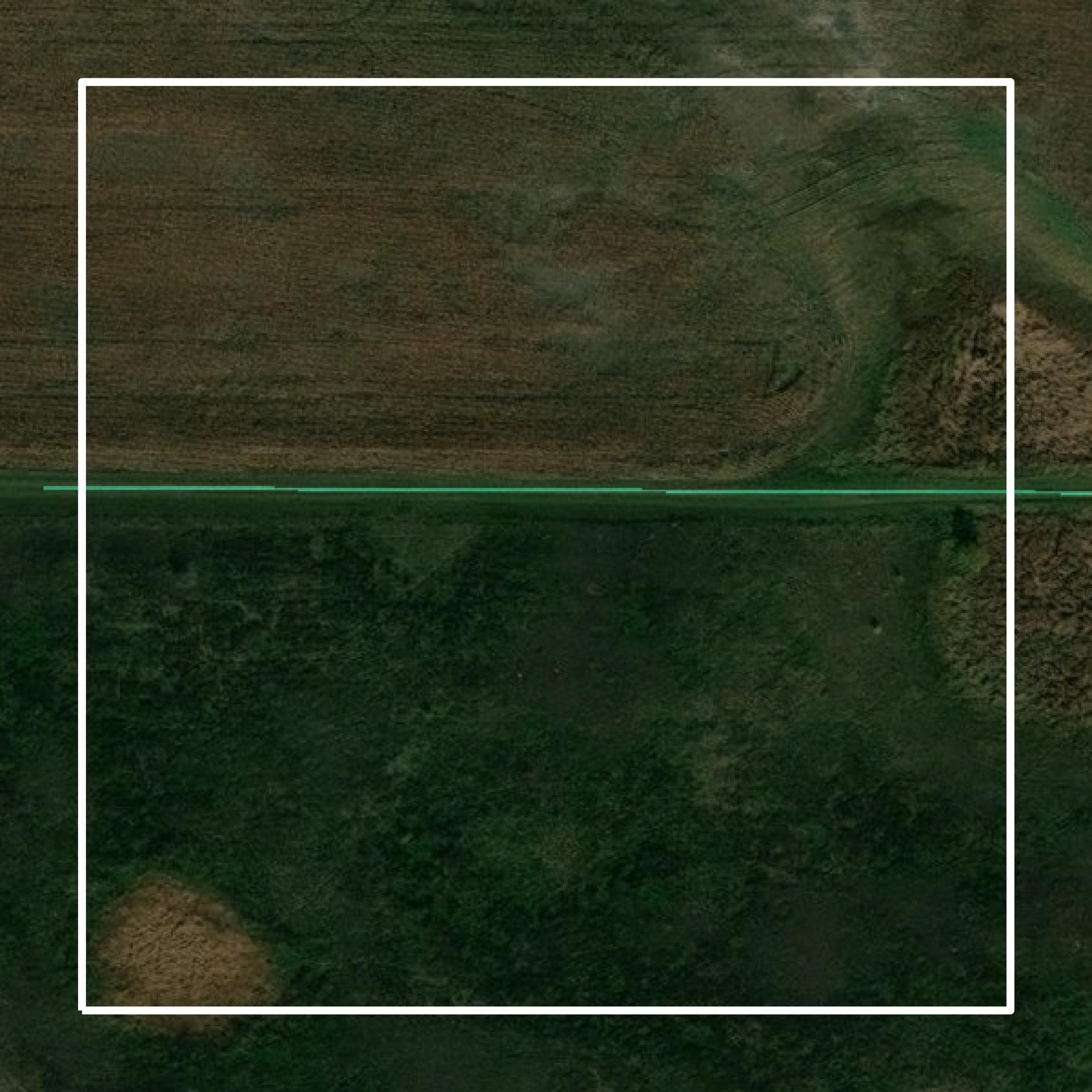 This image shows parcel and building data in Sheridan County created using GIS data in Equator.