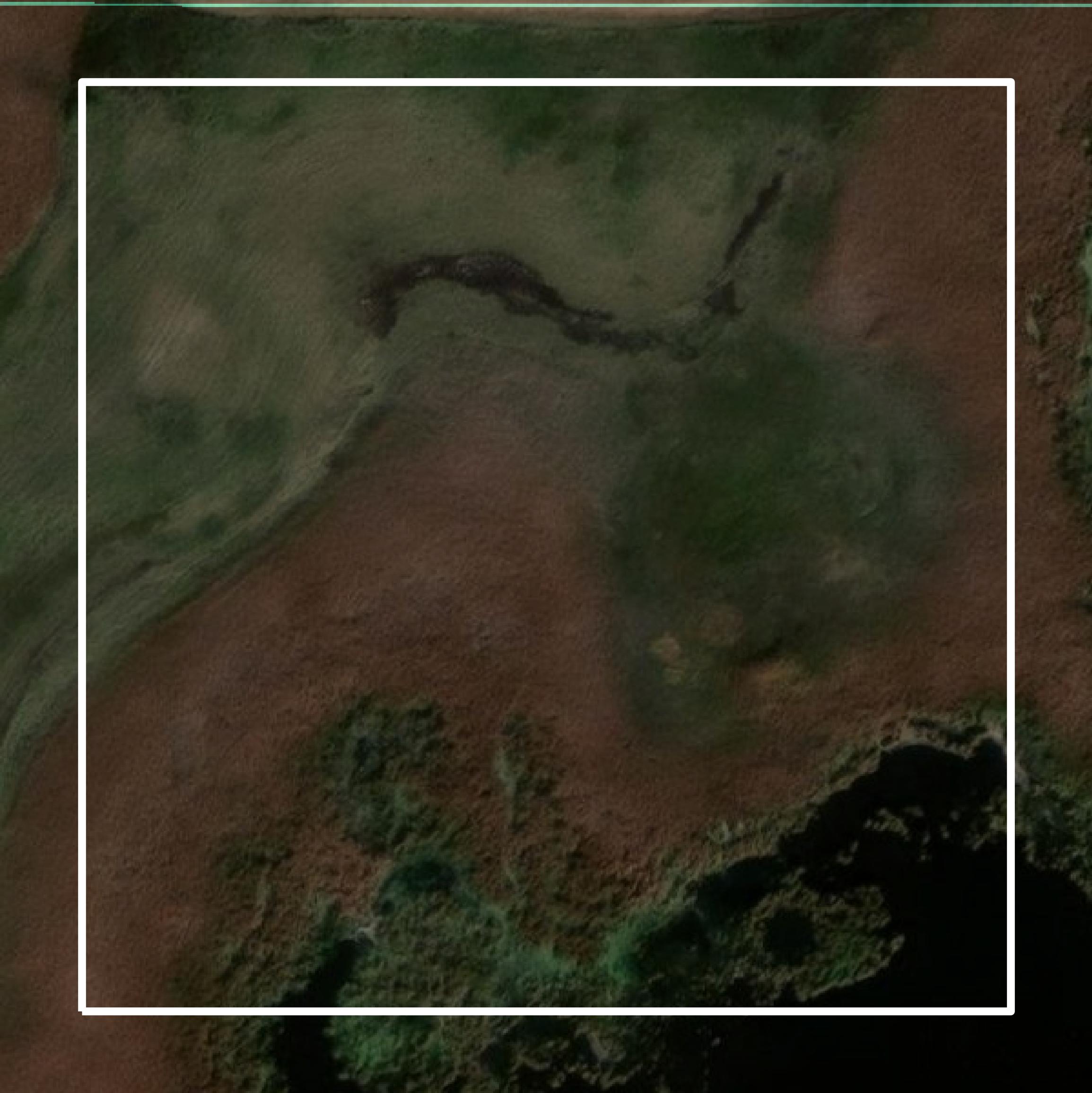 This image shows parcel and building data in Towner County created using GIS data in Equator.