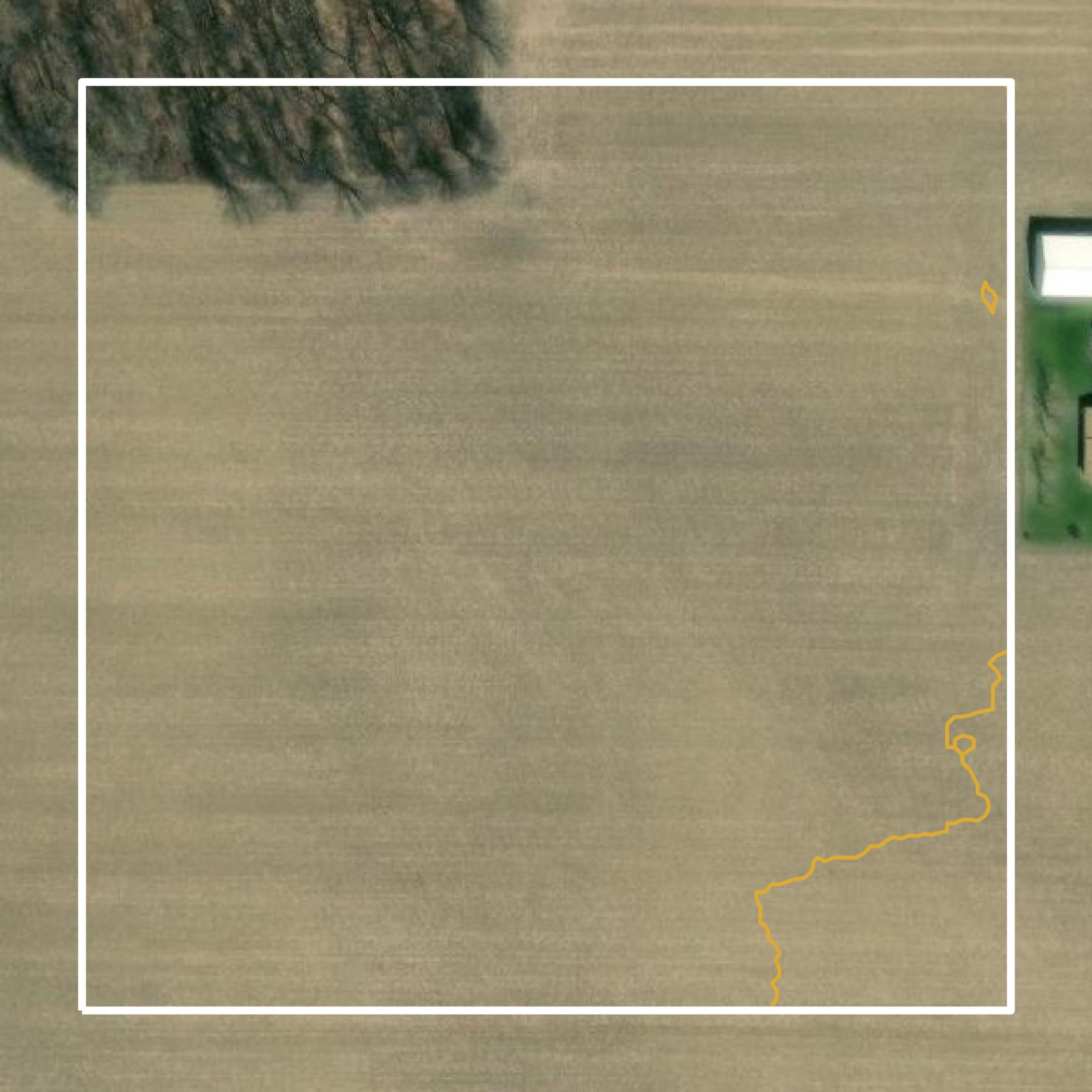 This image shows a contour map in Allen County created using GIS data in Equator.