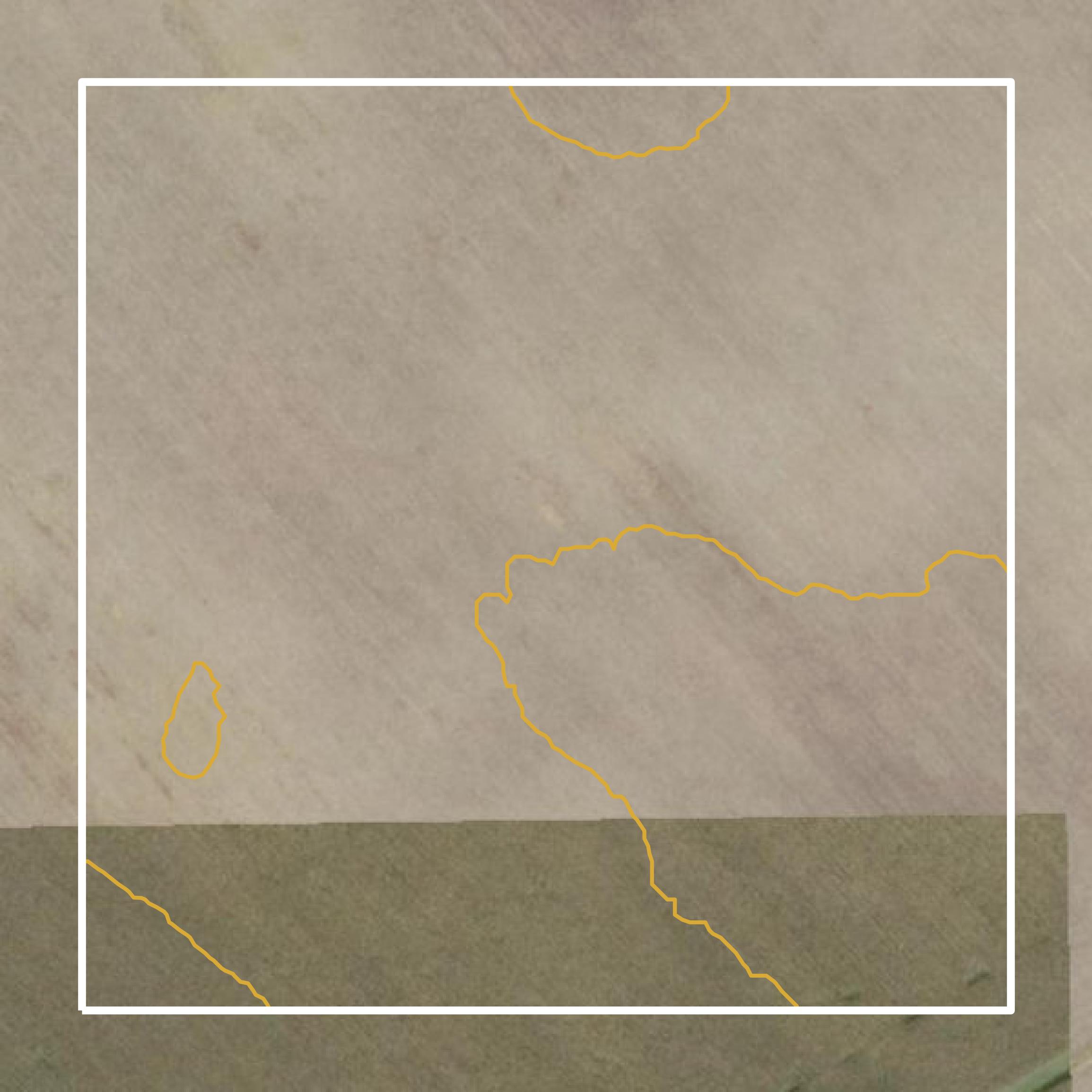 This image shows a contour map in Clinton County created using GIS data in Equator.