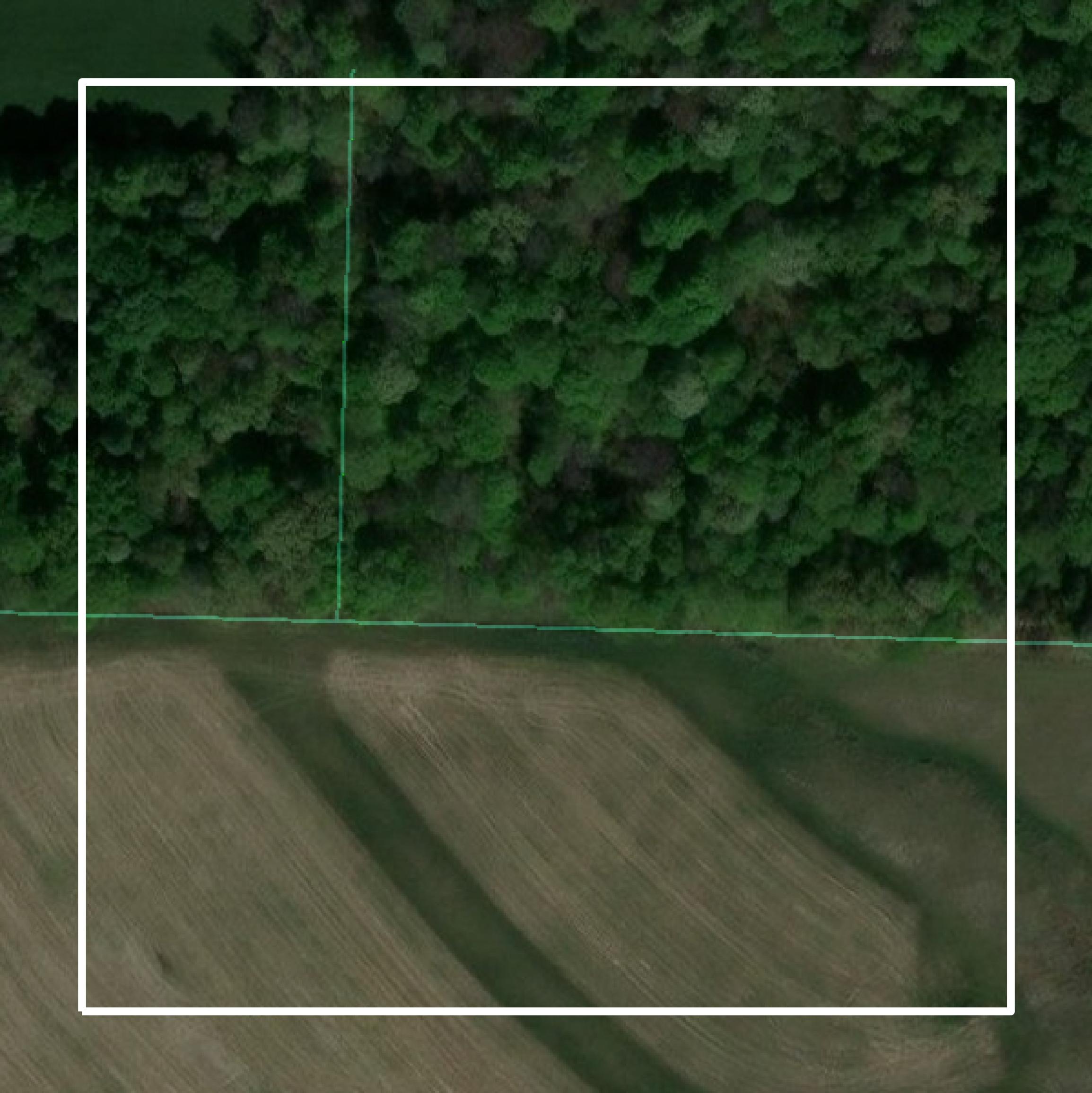 This image shows parcel and building data in Coshocton County created using GIS data in Equator.