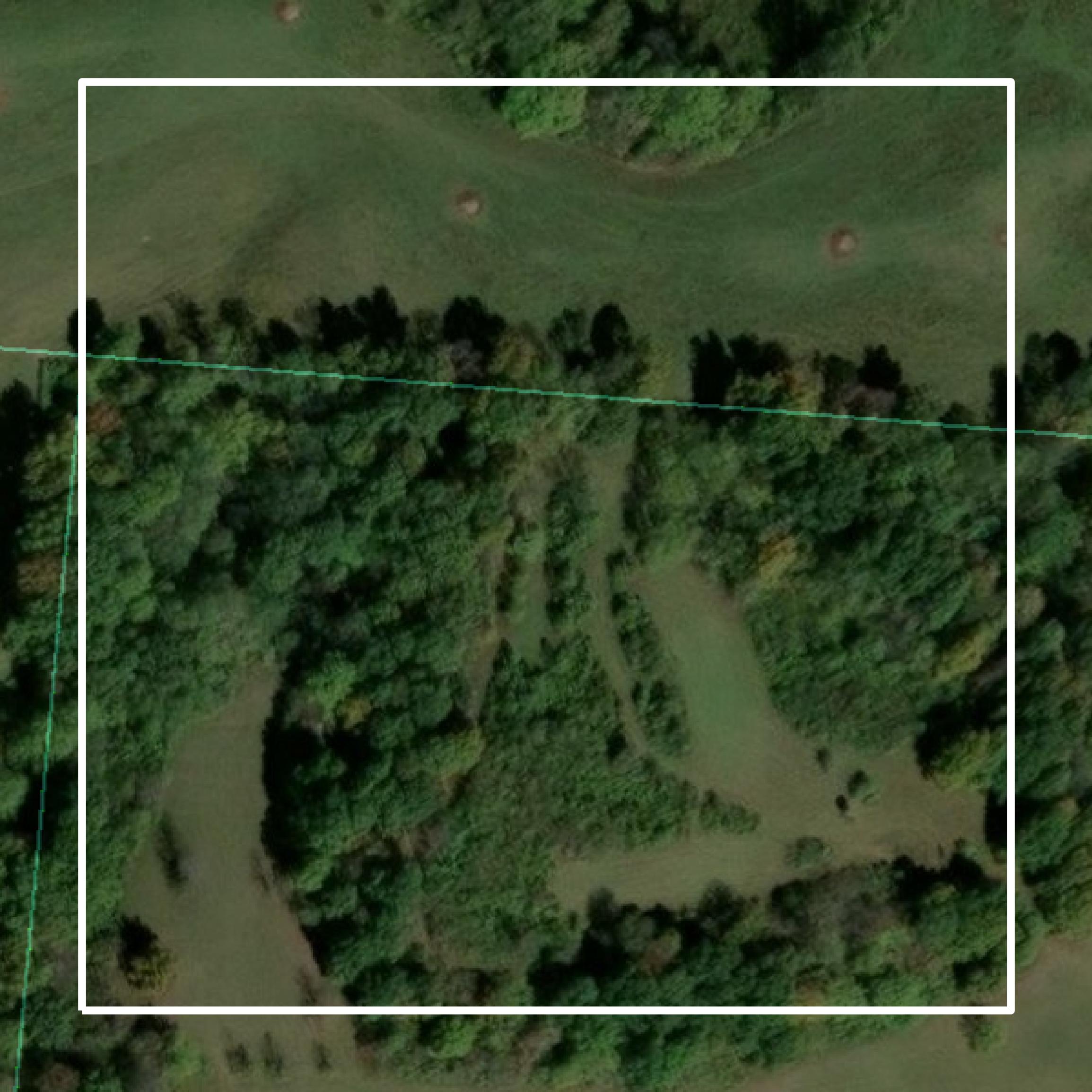 This image shows parcel and building data in Gallia County created using GIS data in Equator.