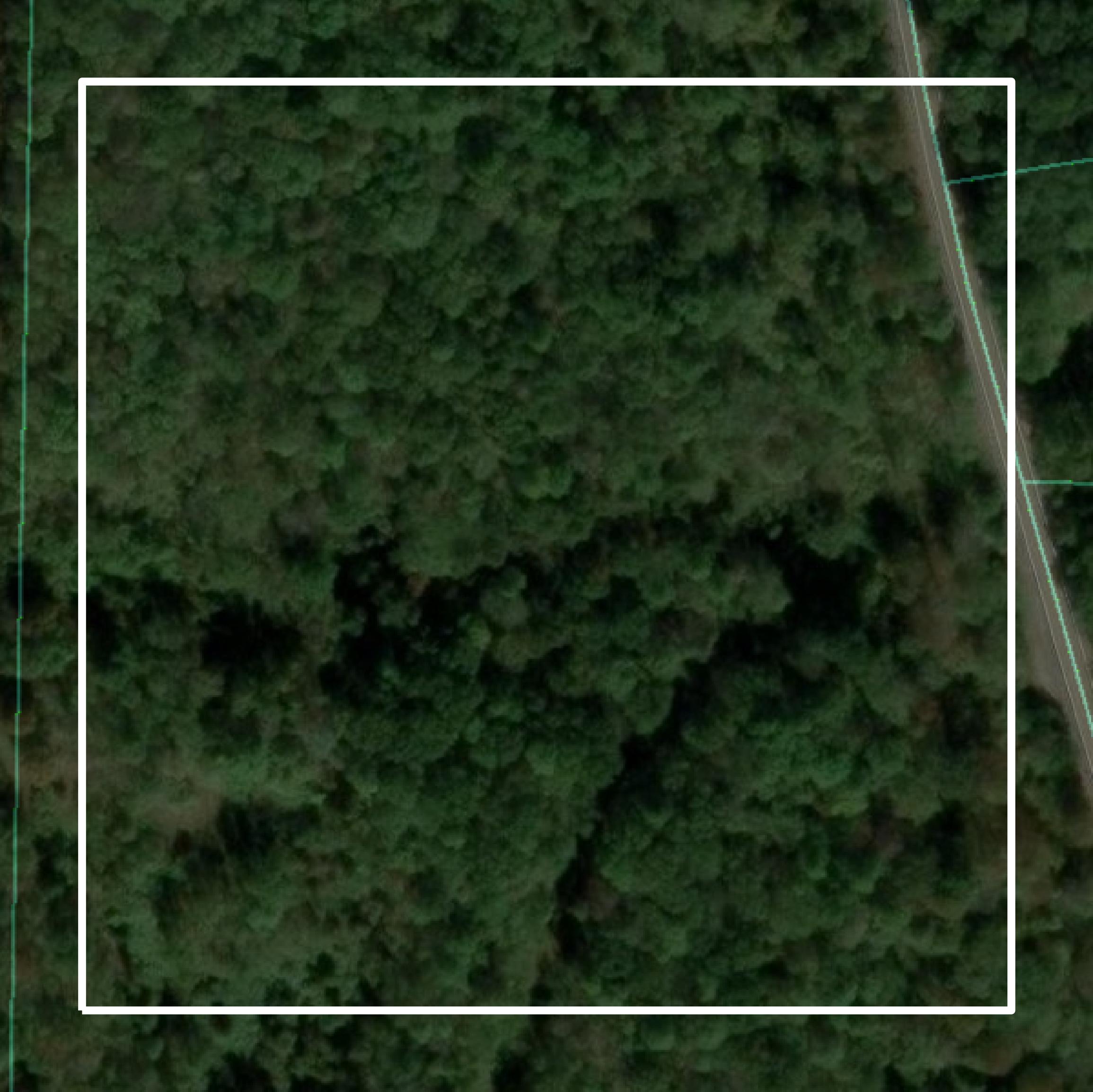 This image shows parcel and building data in Guernsey County created using GIS data in Equator.