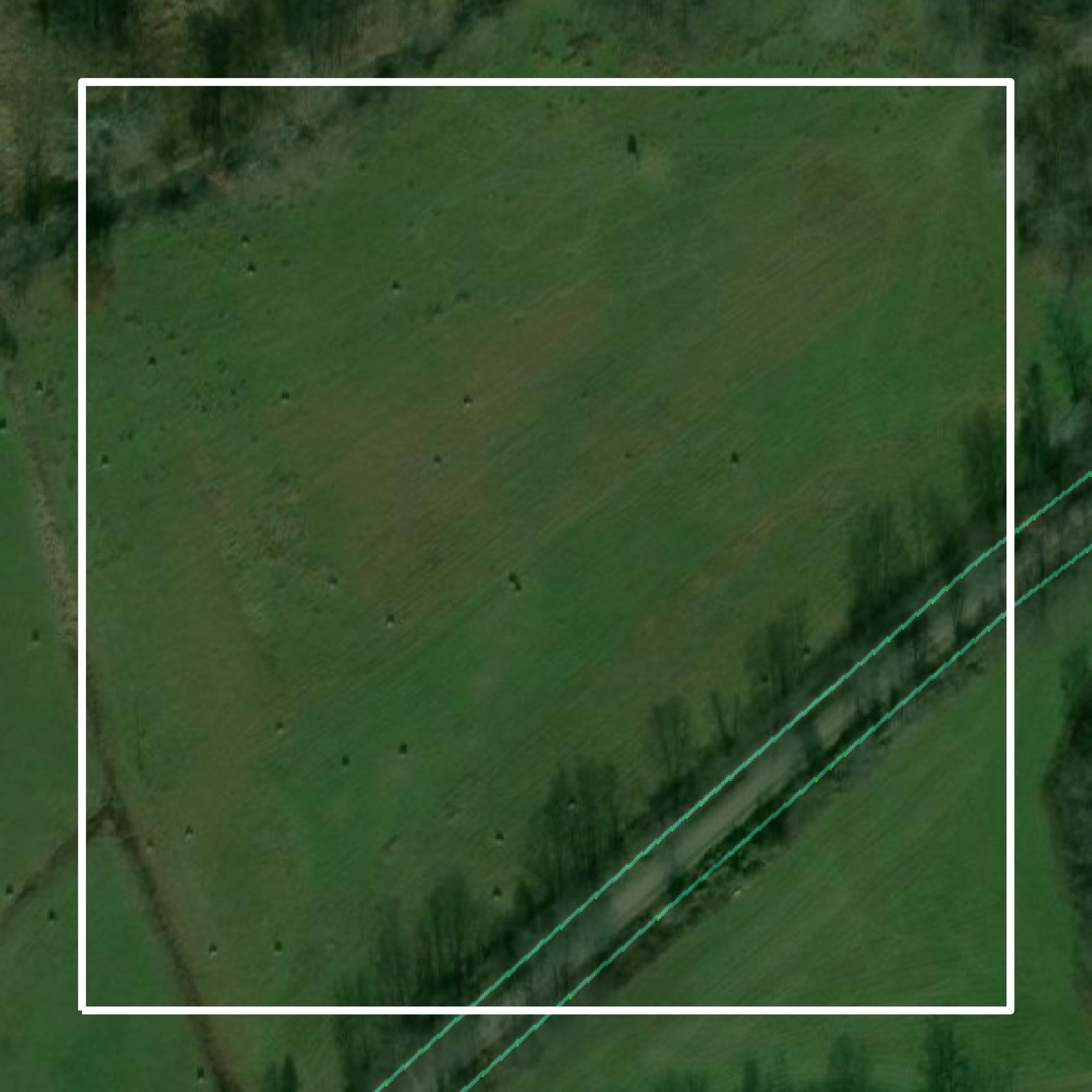 This image shows parcel and building data in Jackson County created using GIS data in Equator.