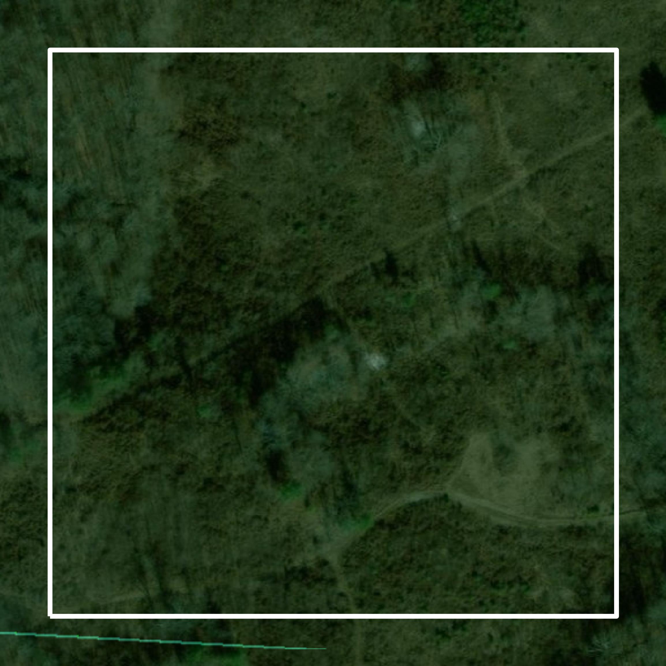 This image shows parcel and building data in Meigs County created using GIS data in Equator.