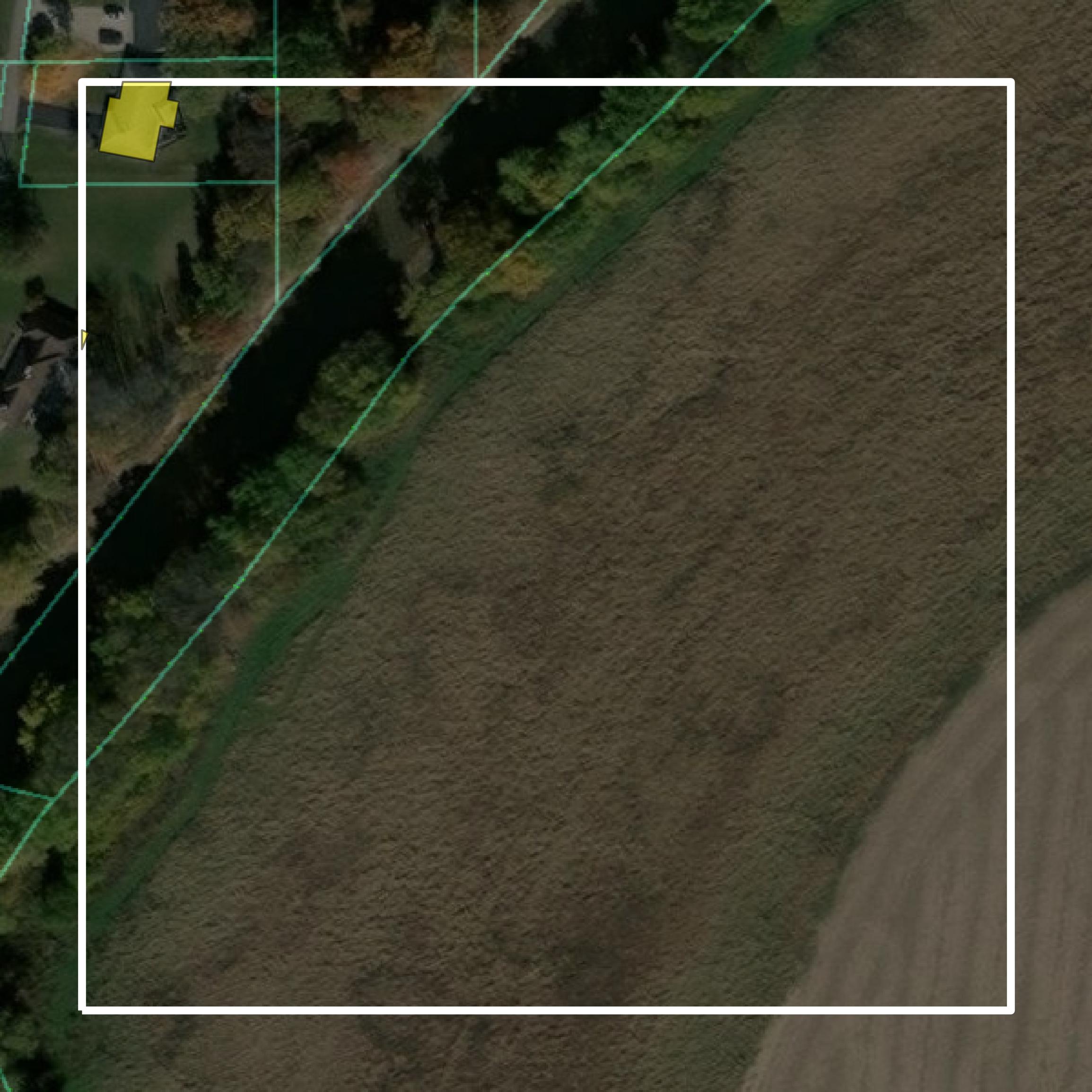 This image shows parcel and building data in Putnam County created using GIS data in Equator.