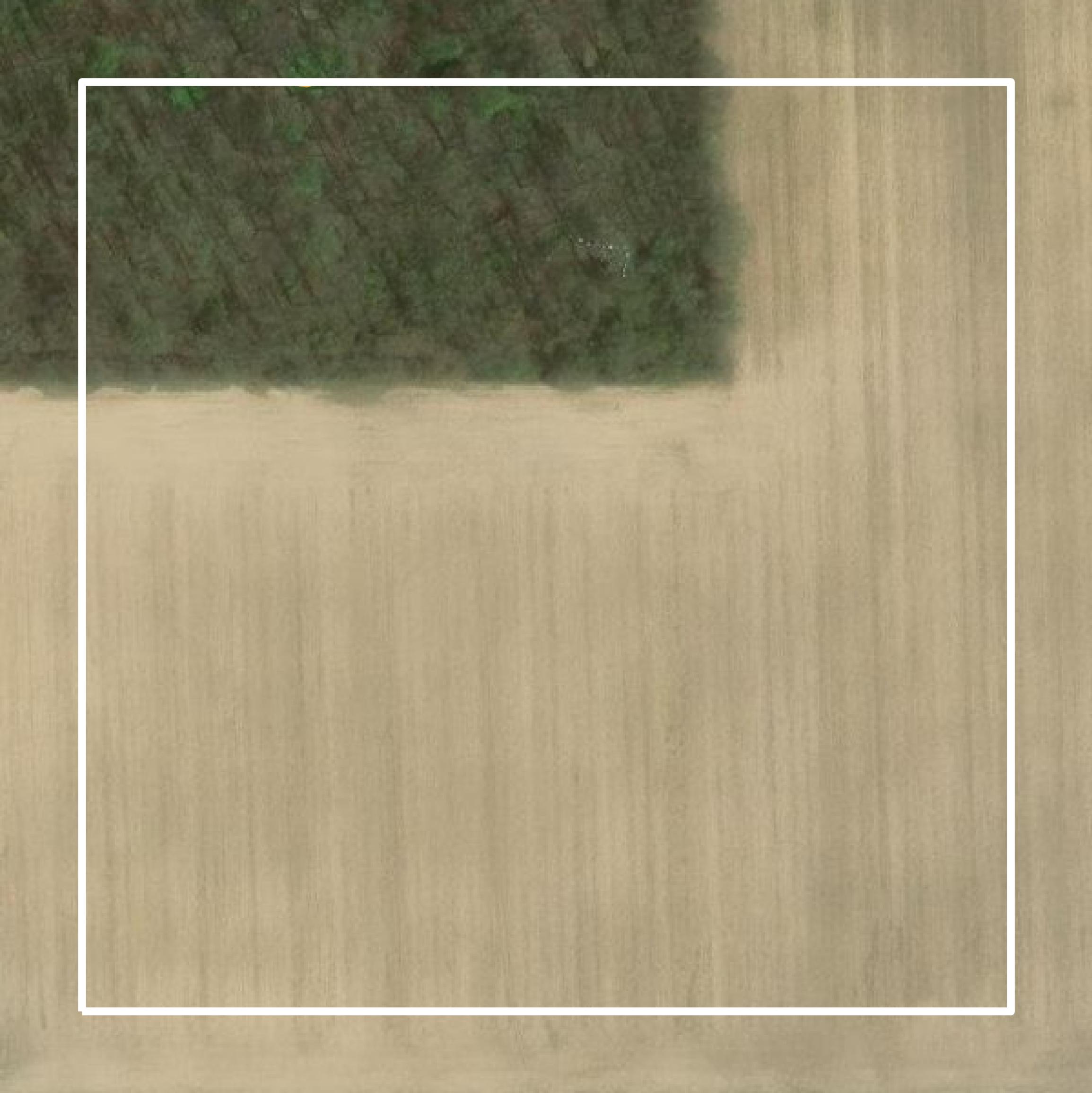 This image shows a contour map in Wood County created using GIS data in Equator.