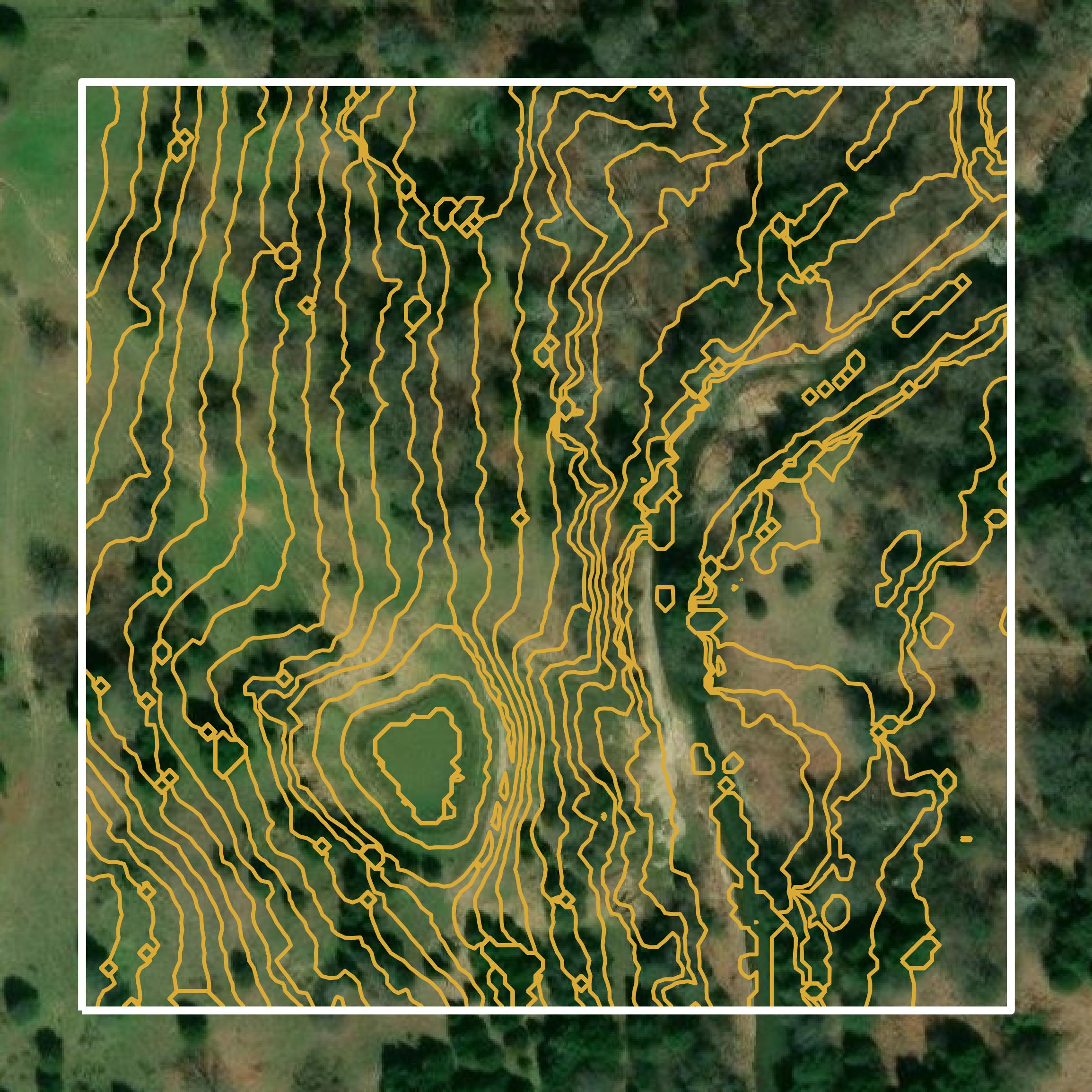 This image shows parcel and building data in Cherokee County created using GIS data in Equator.