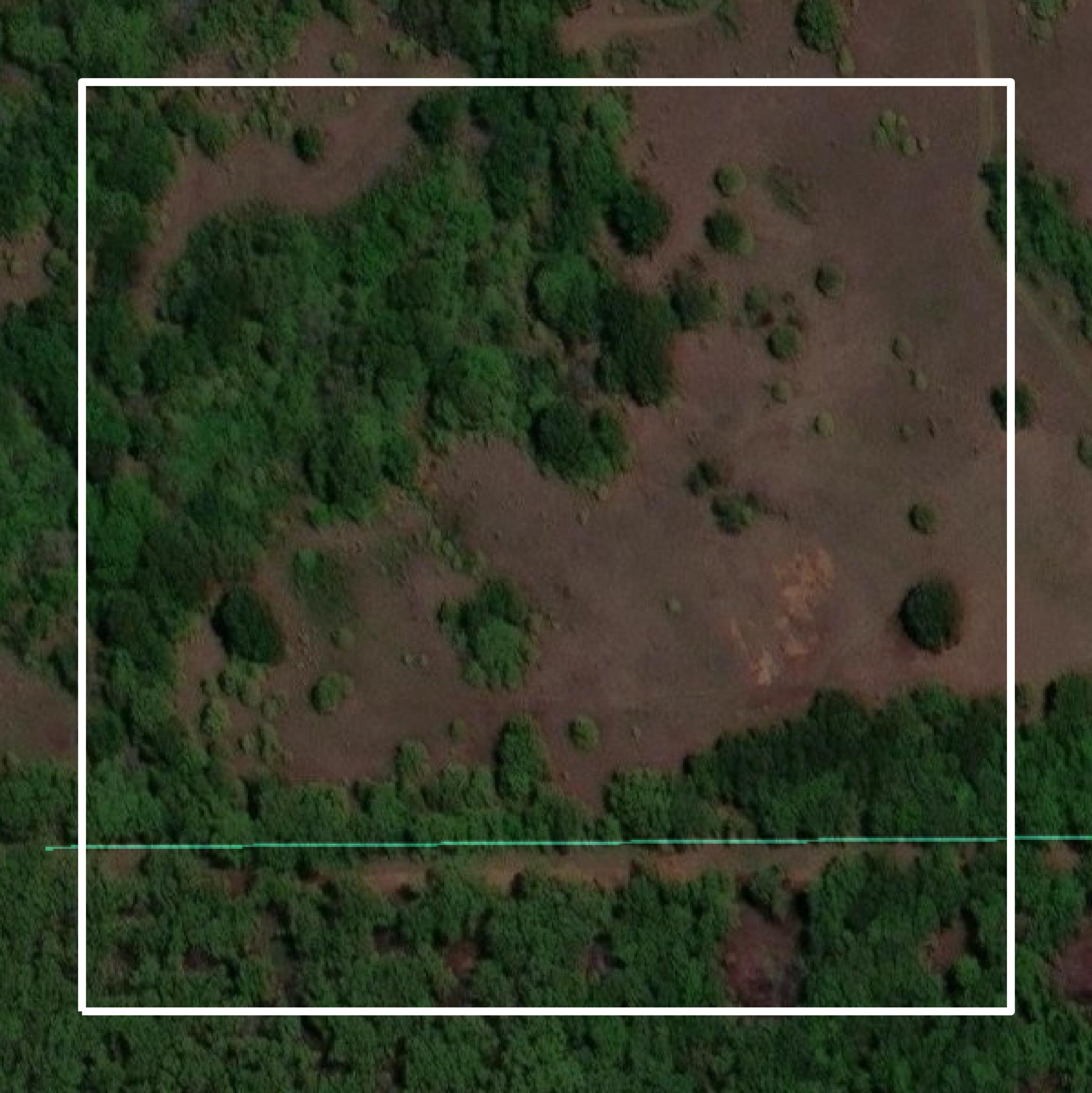 This image shows parcel and building data in Creek County created using GIS data in Equator.
