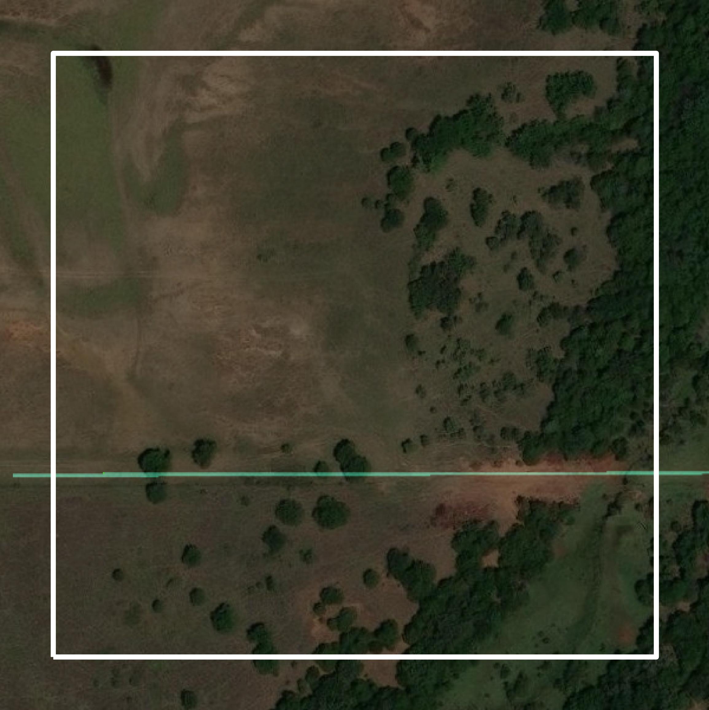This image shows parcel and building data in Dewey County created using GIS data in Equator.