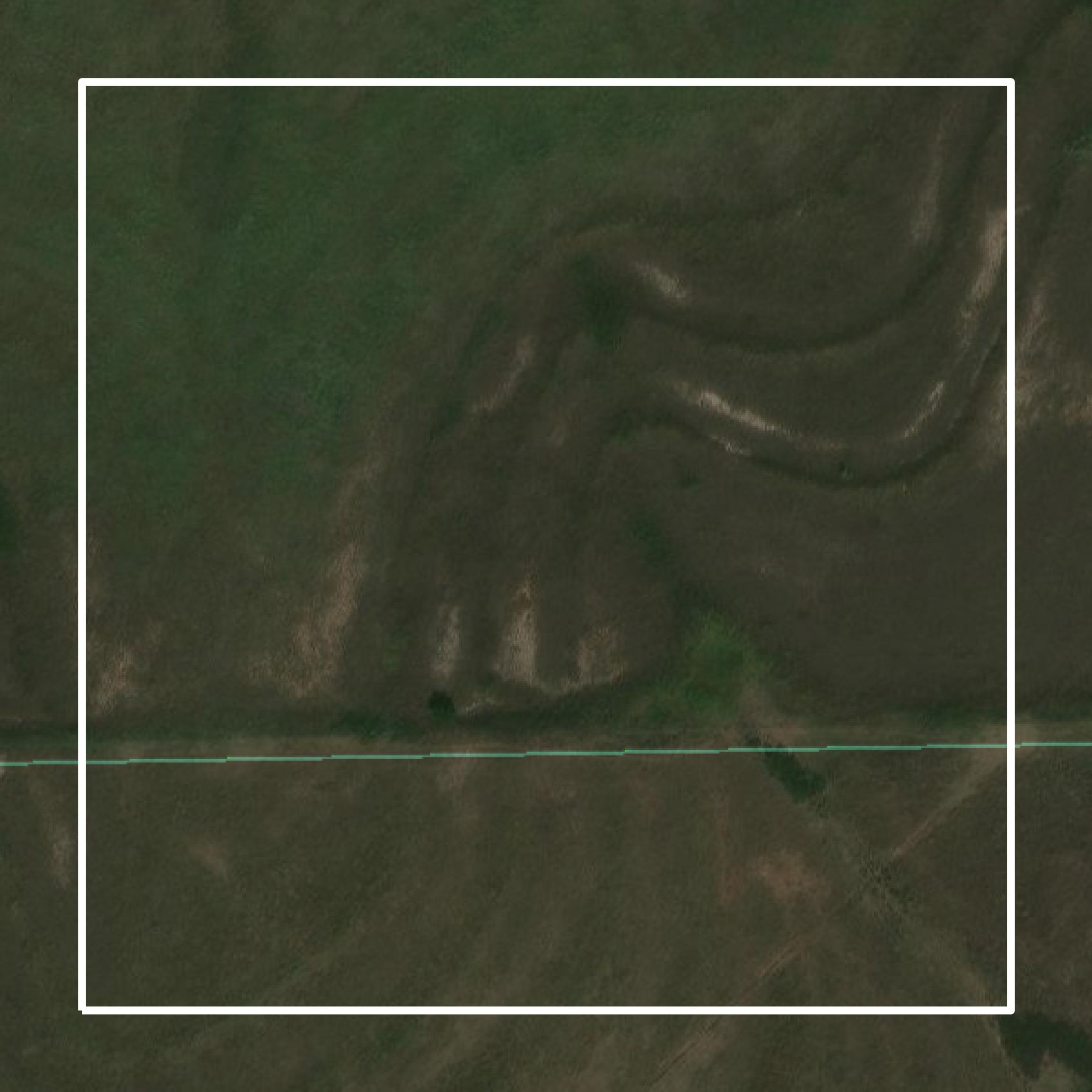 This image shows parcel and building data in Ellis County created using GIS data in Equator.