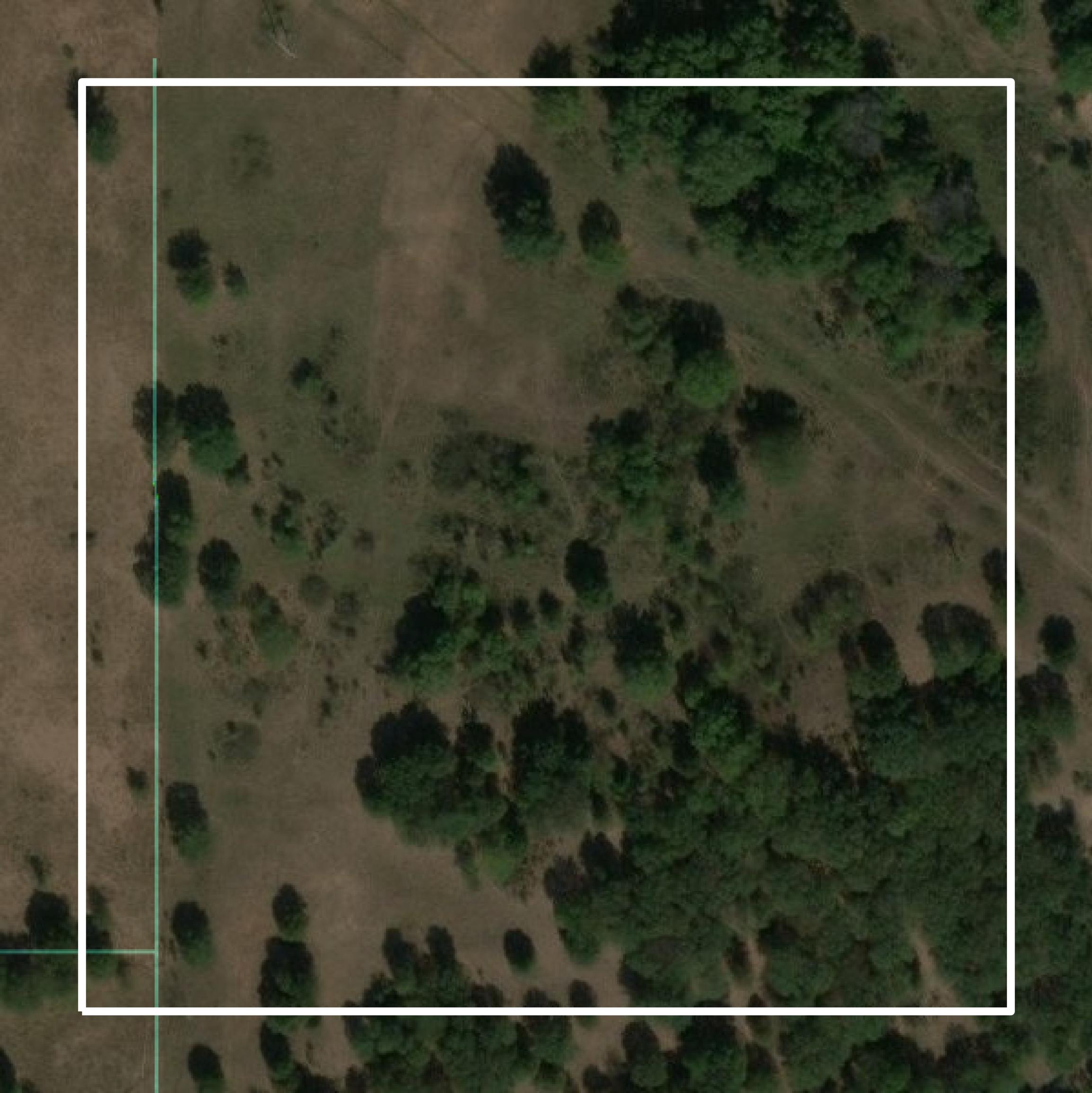 This image shows parcel and building data in Garvin County created using GIS data in Equator.