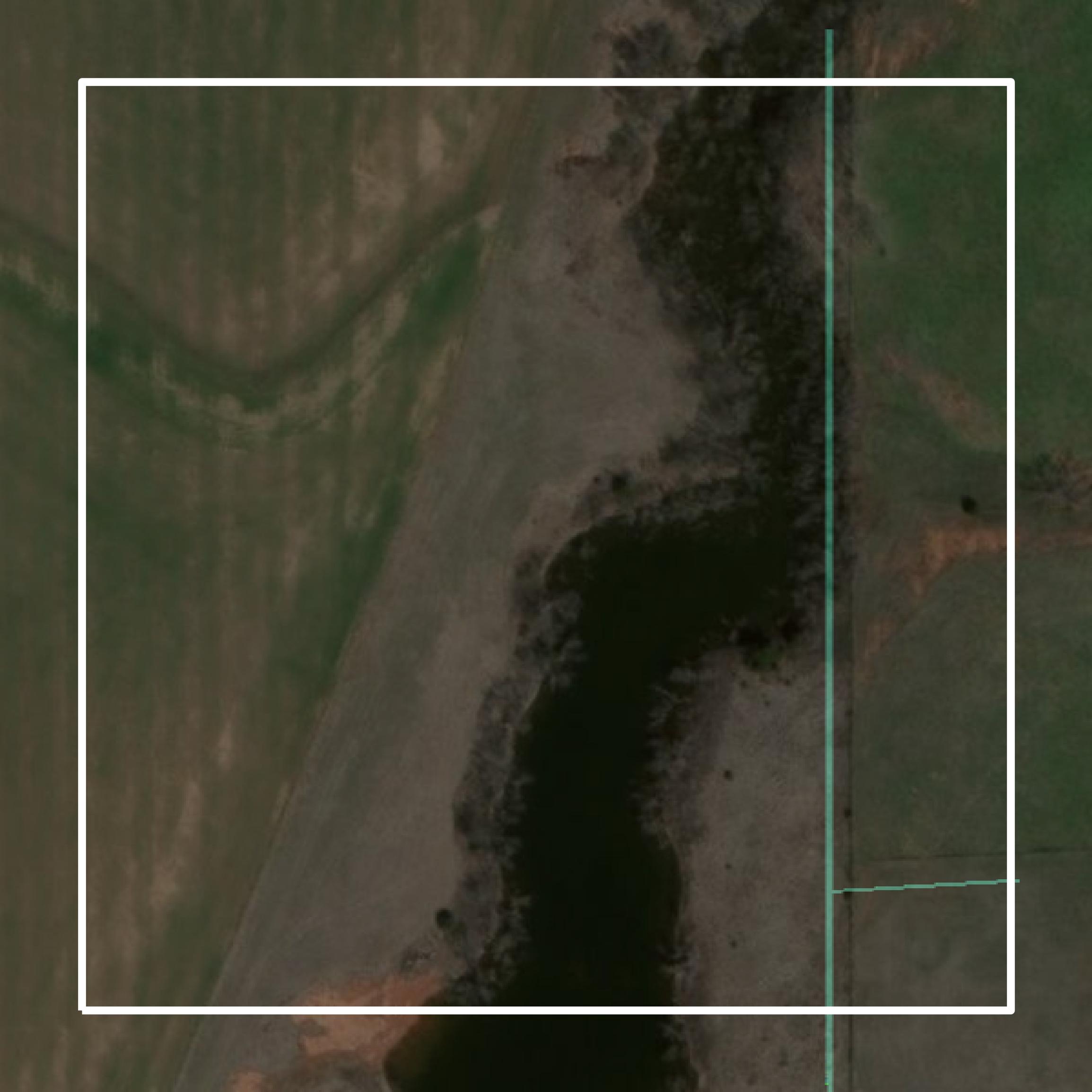This image shows parcel and building data in Grady County created using GIS data in Equator.