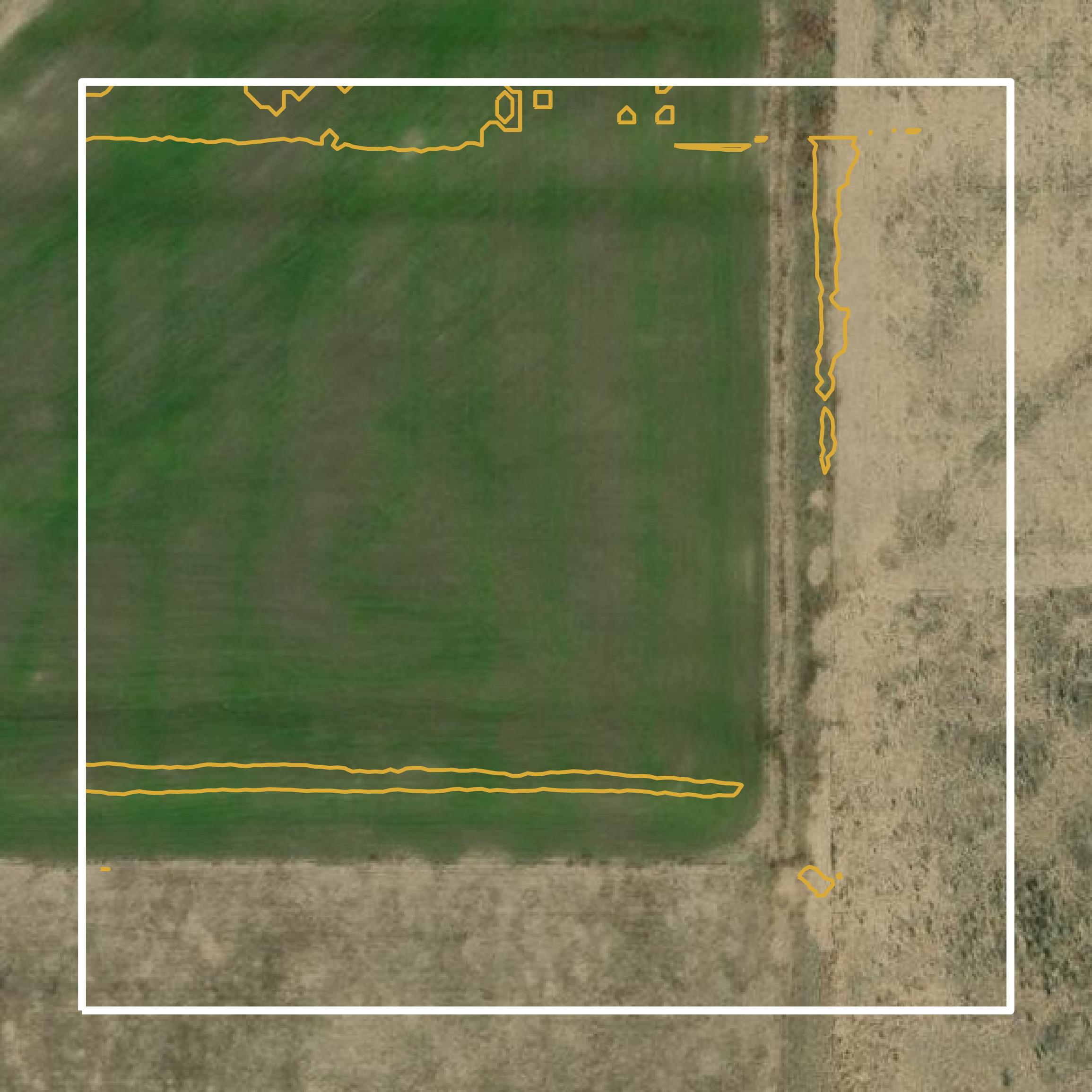 This image shows a contour map in Grant County created using GIS data in Equator.