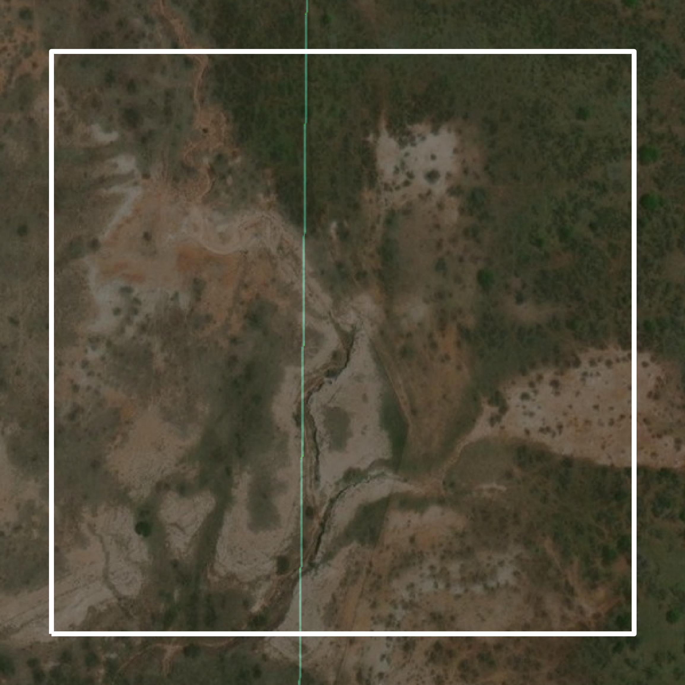 This image shows parcel and building data in Greer County created using GIS data in Equator.