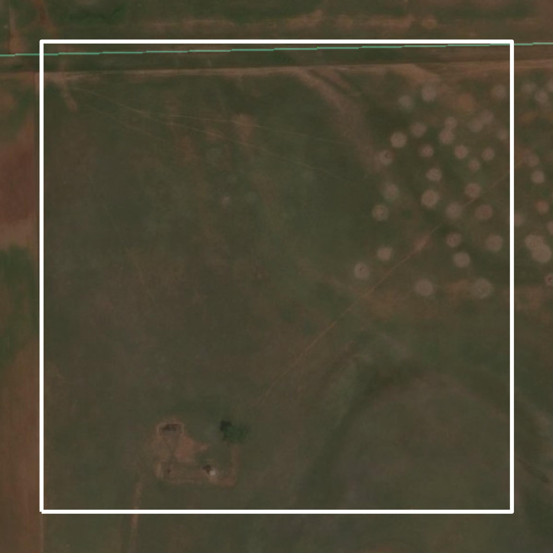 This image shows parcel and building data in Kingfisher County created using GIS data in Equator.
