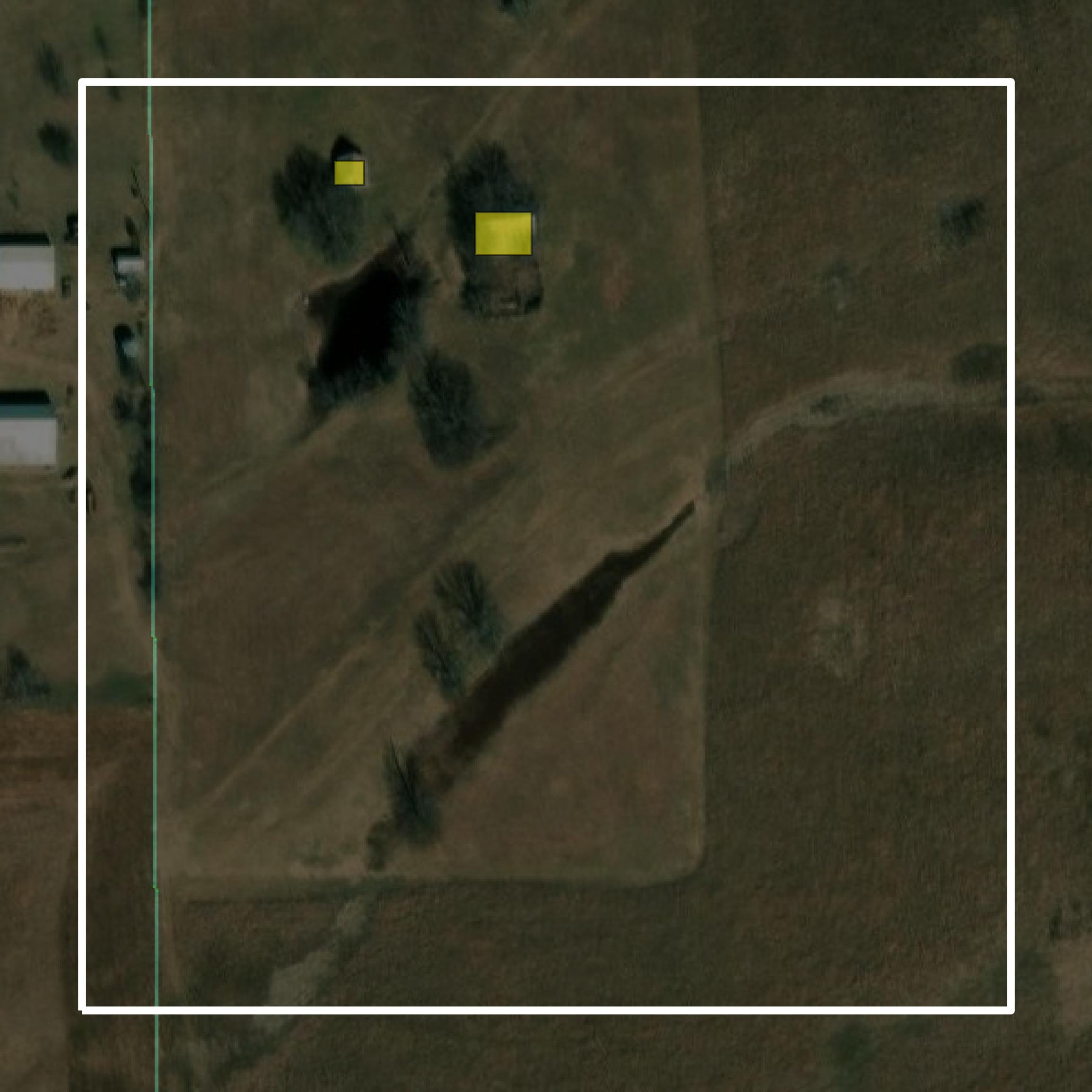 This image shows parcel and building data in Lincoln County created using GIS data in Equator.
